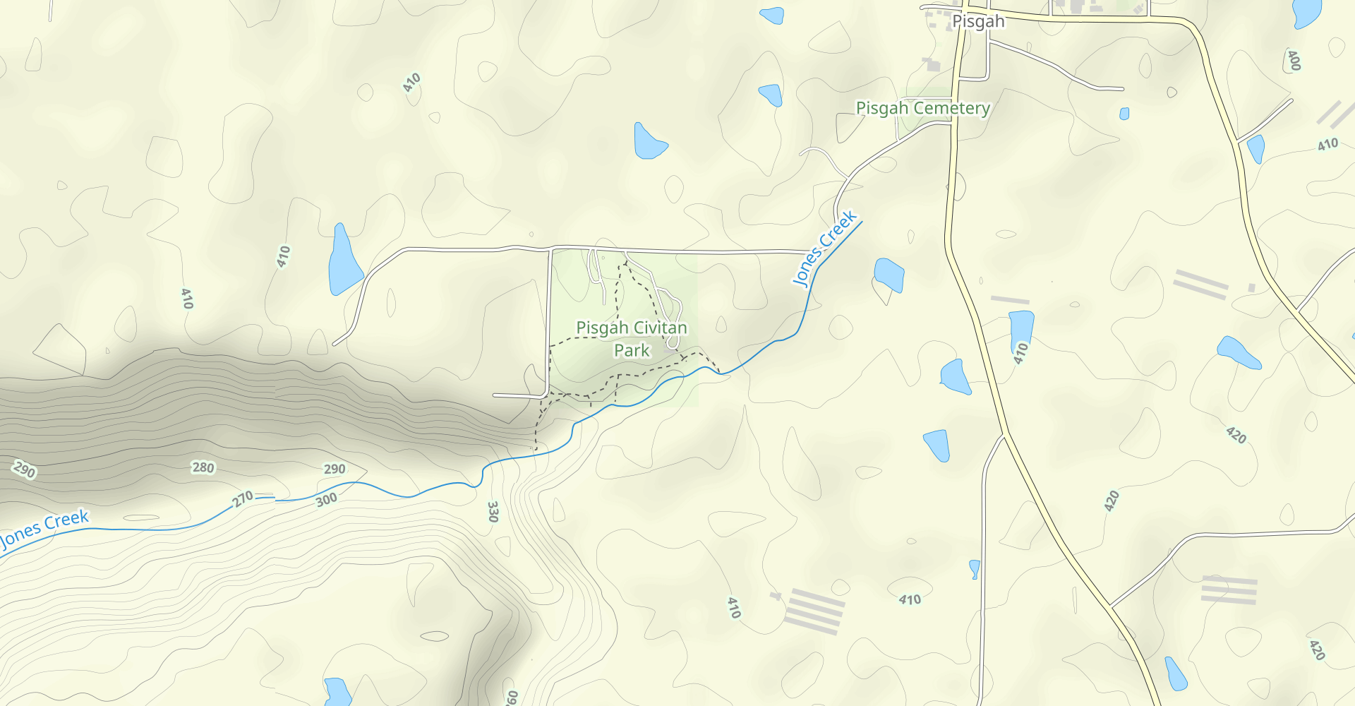 Pisgah Gorge