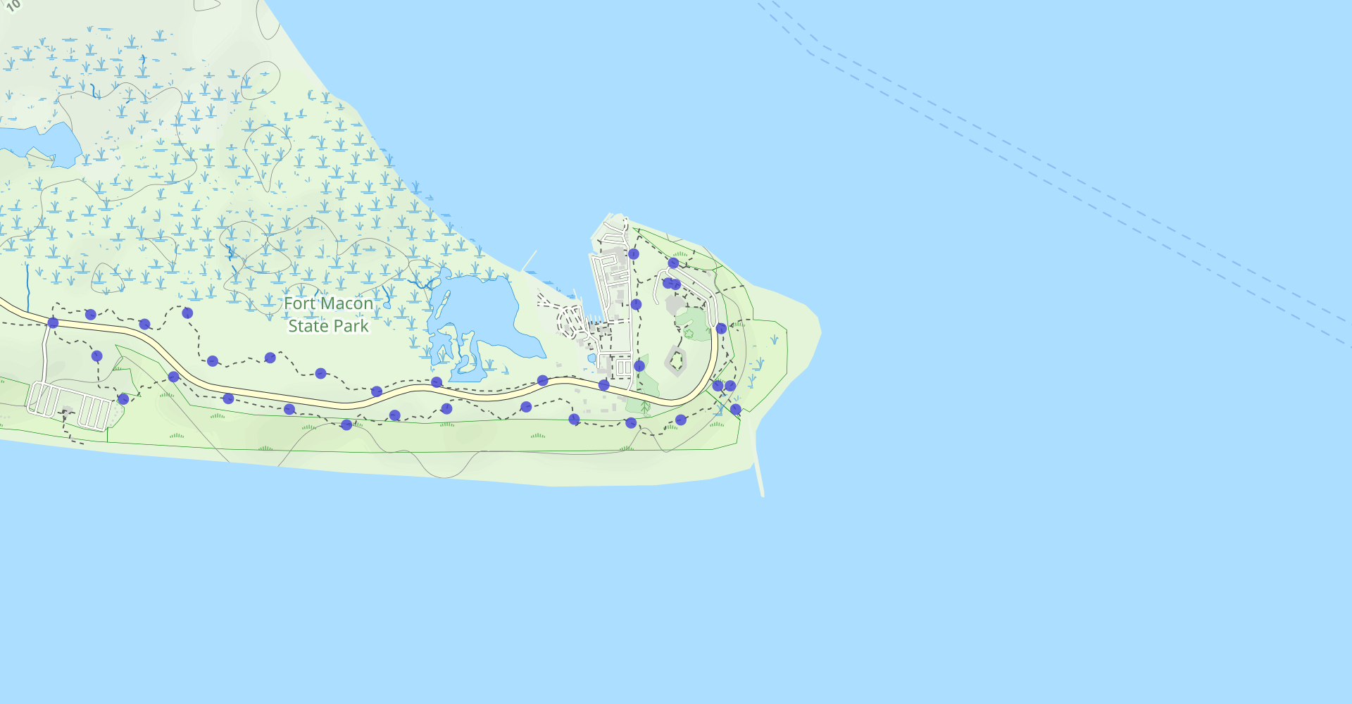 Fort Macon Nature Trail