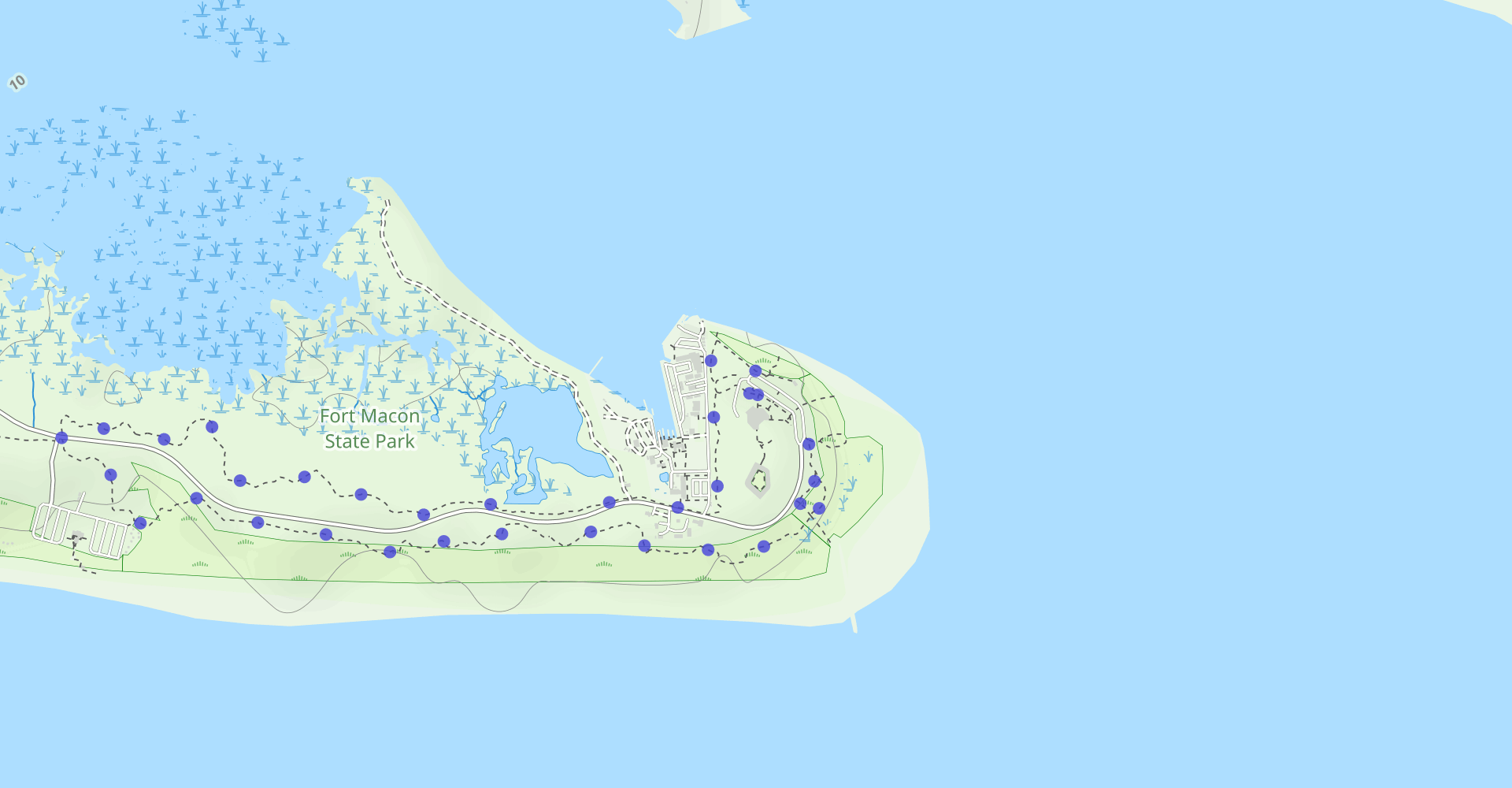 Fort Macon Nature Trail
