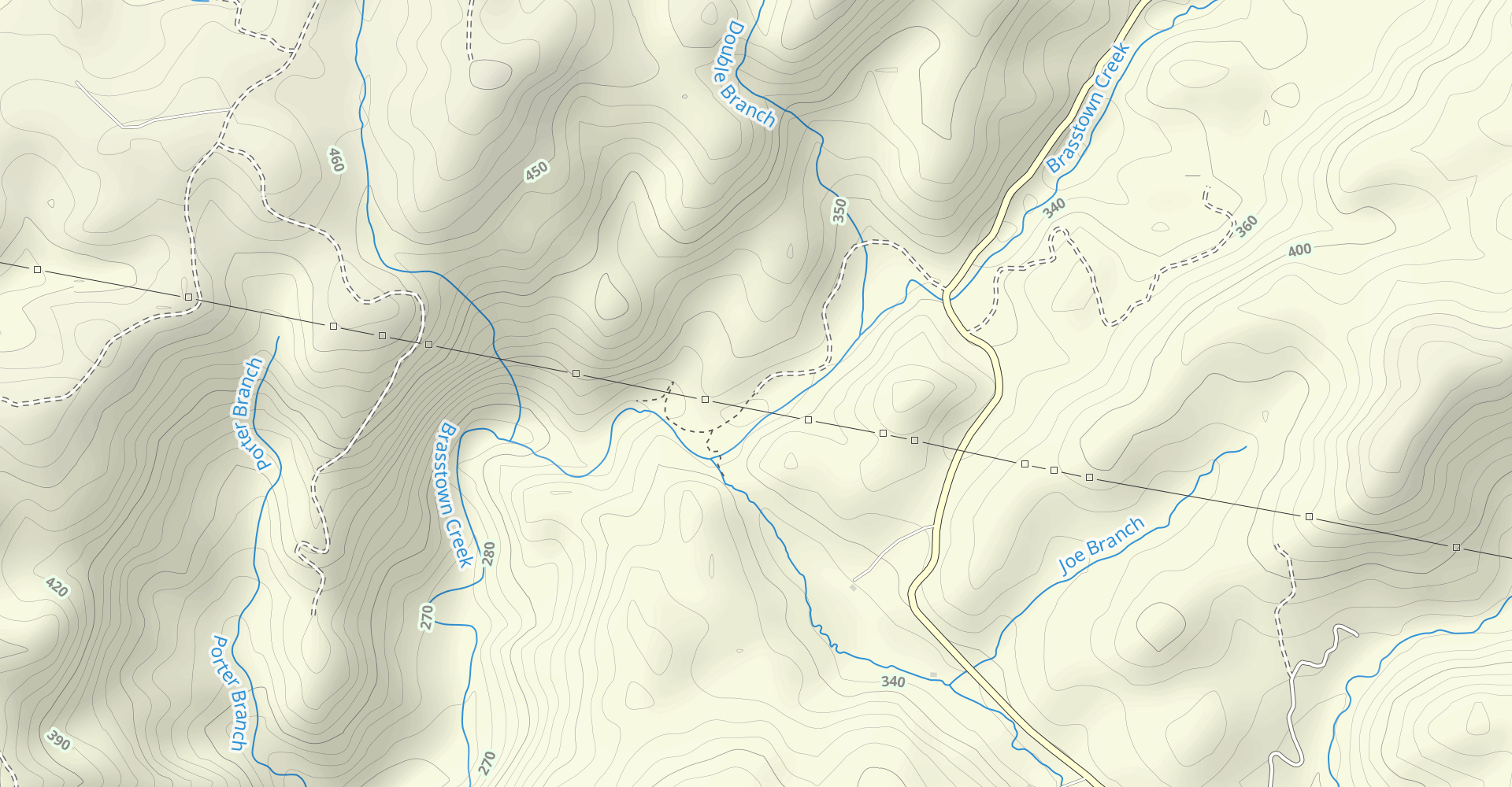 Brasstown Waterfall Series Trail