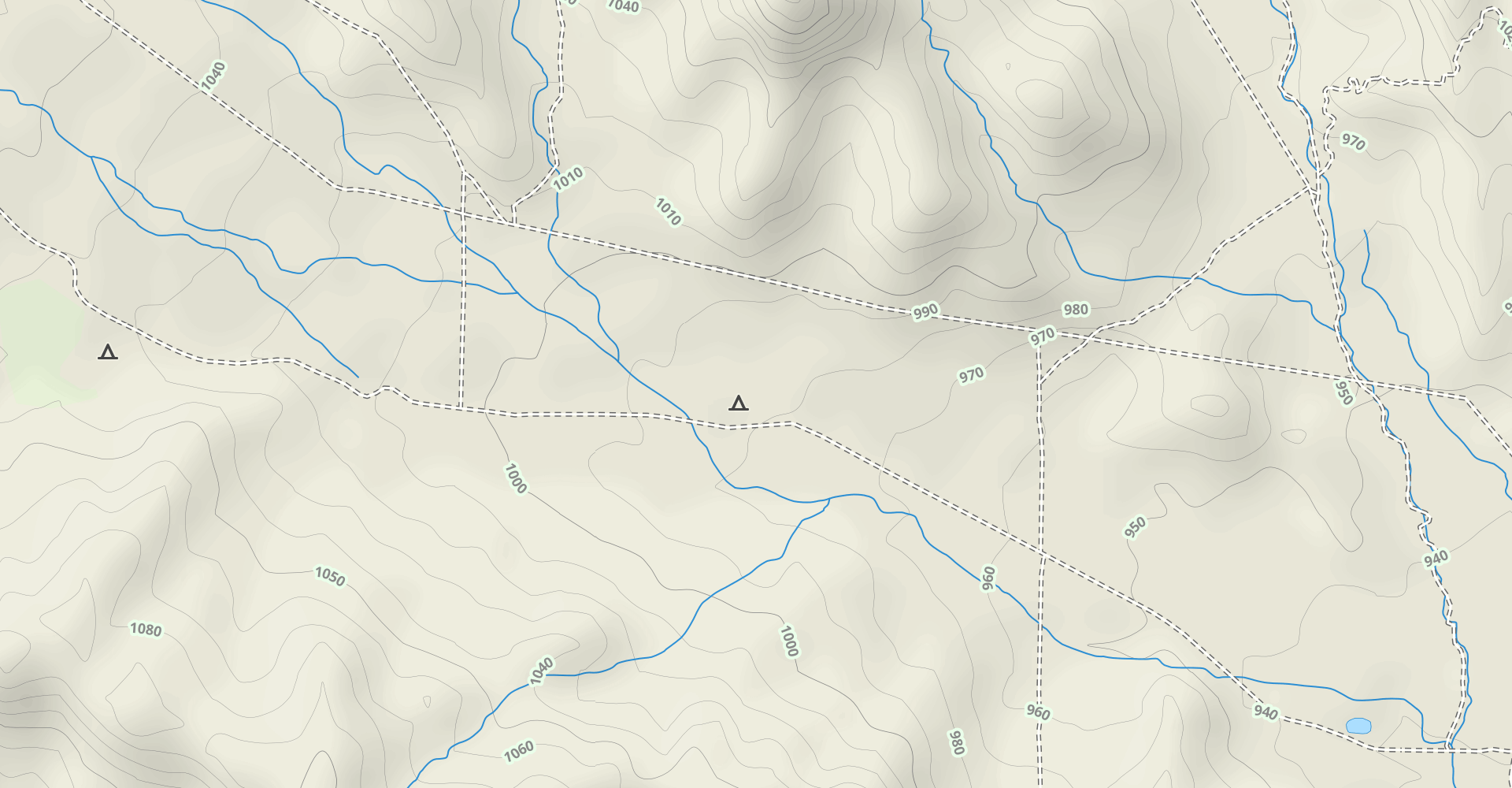 Hungry Valley SVRA Loop from Lane Ranch Campground