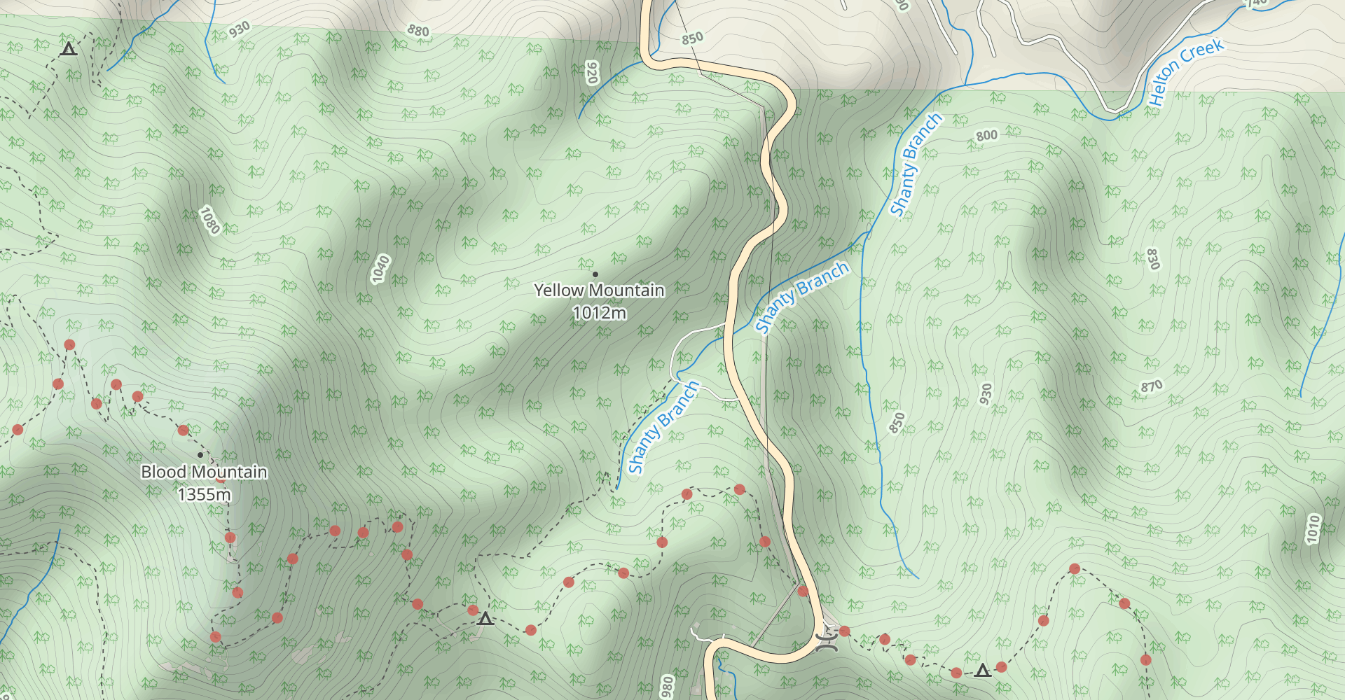 Neels Gap to Blood Mountain