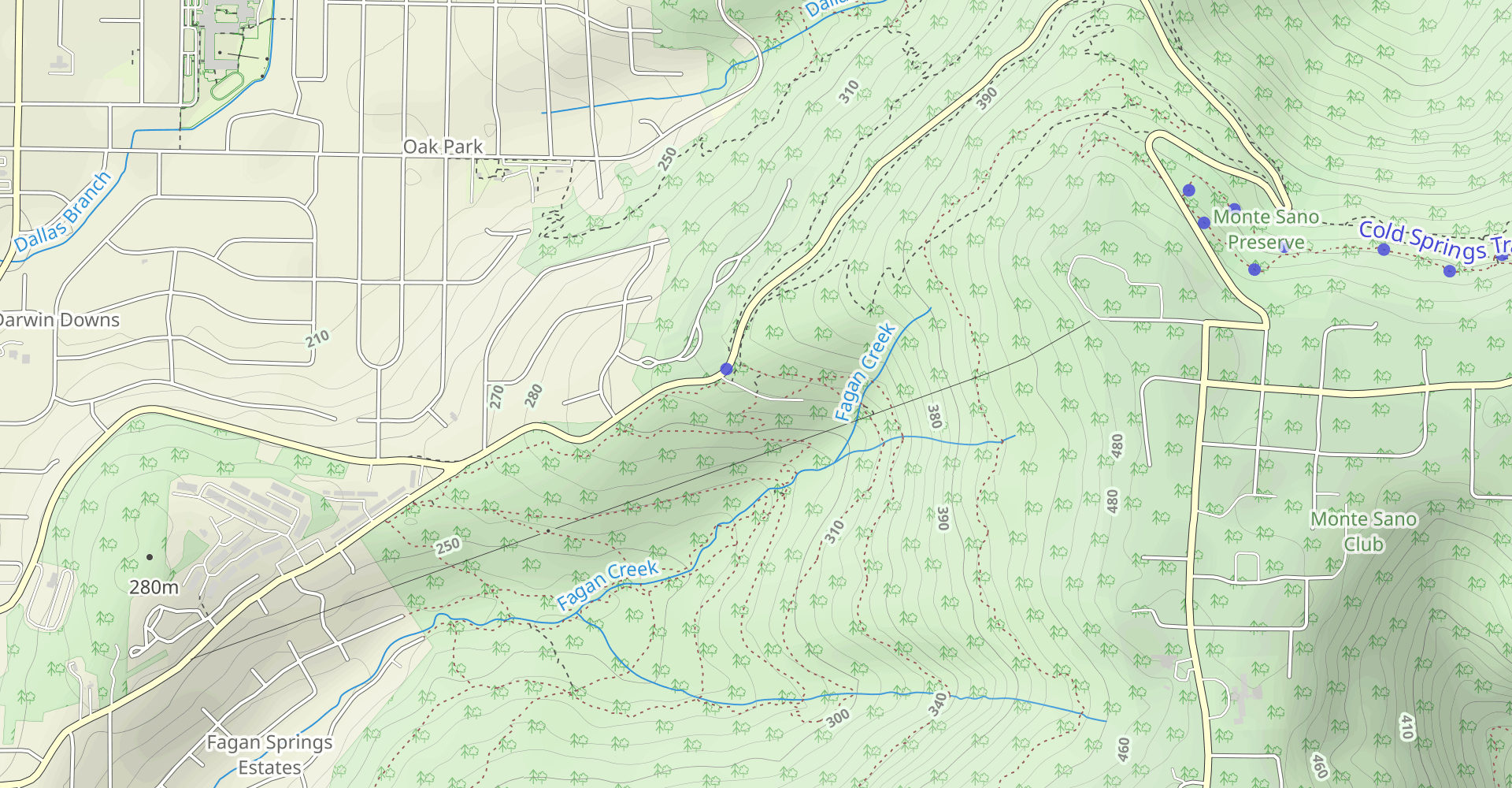 Wagon Trail and High Trail Loop