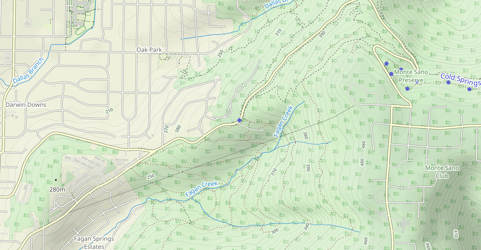 Tollgate Trail to North Monte Sano Overlook