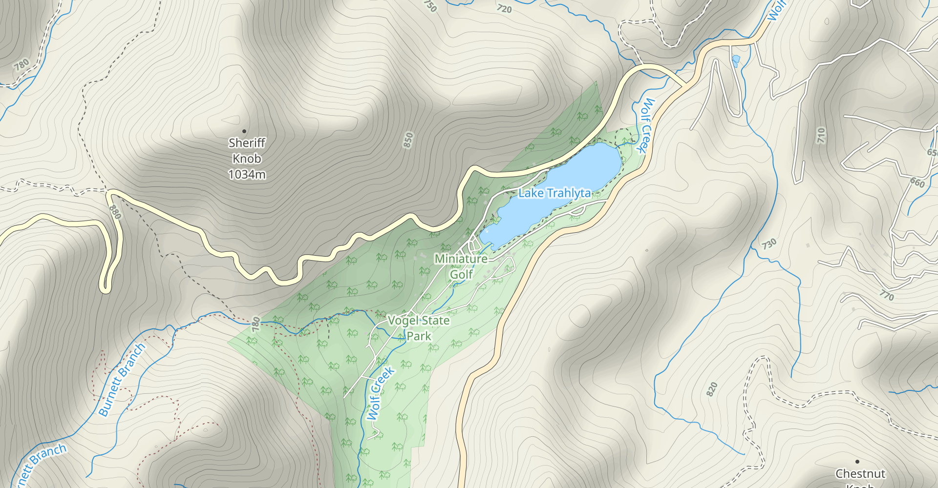 Duncan Ridge Trail: Vogel State Park to Amicalola Falls
