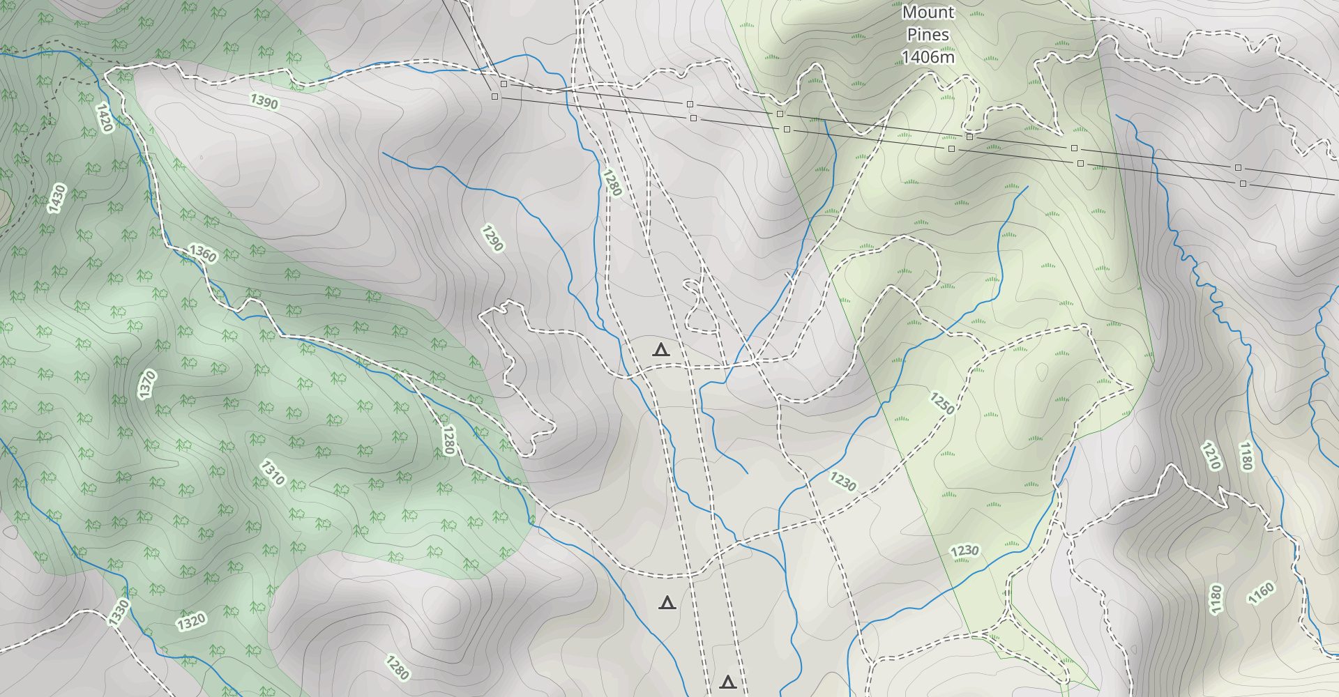 Hungry Valley SVRA Loop from Edison Canyon Campground