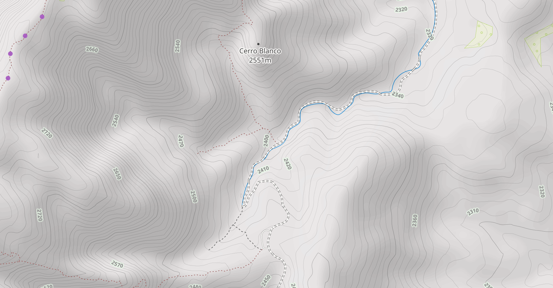 Cerro Blanco Trail