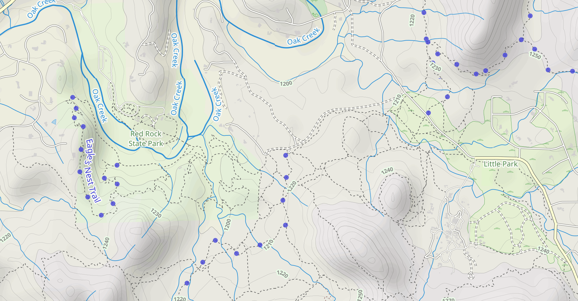 Twin Pillars Trail