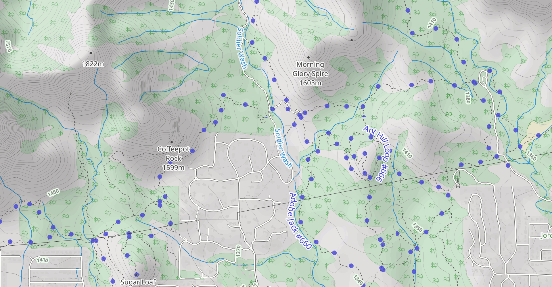 Ant Hill Loop to Adobejack Trail
