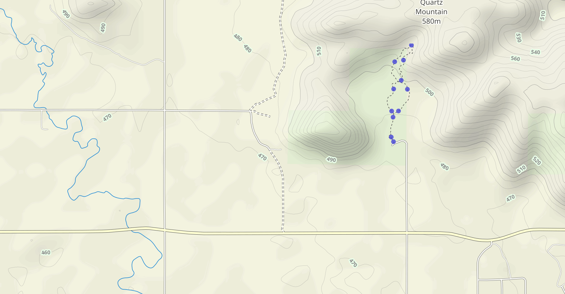 Baldy Point and Cedar Valley Trail