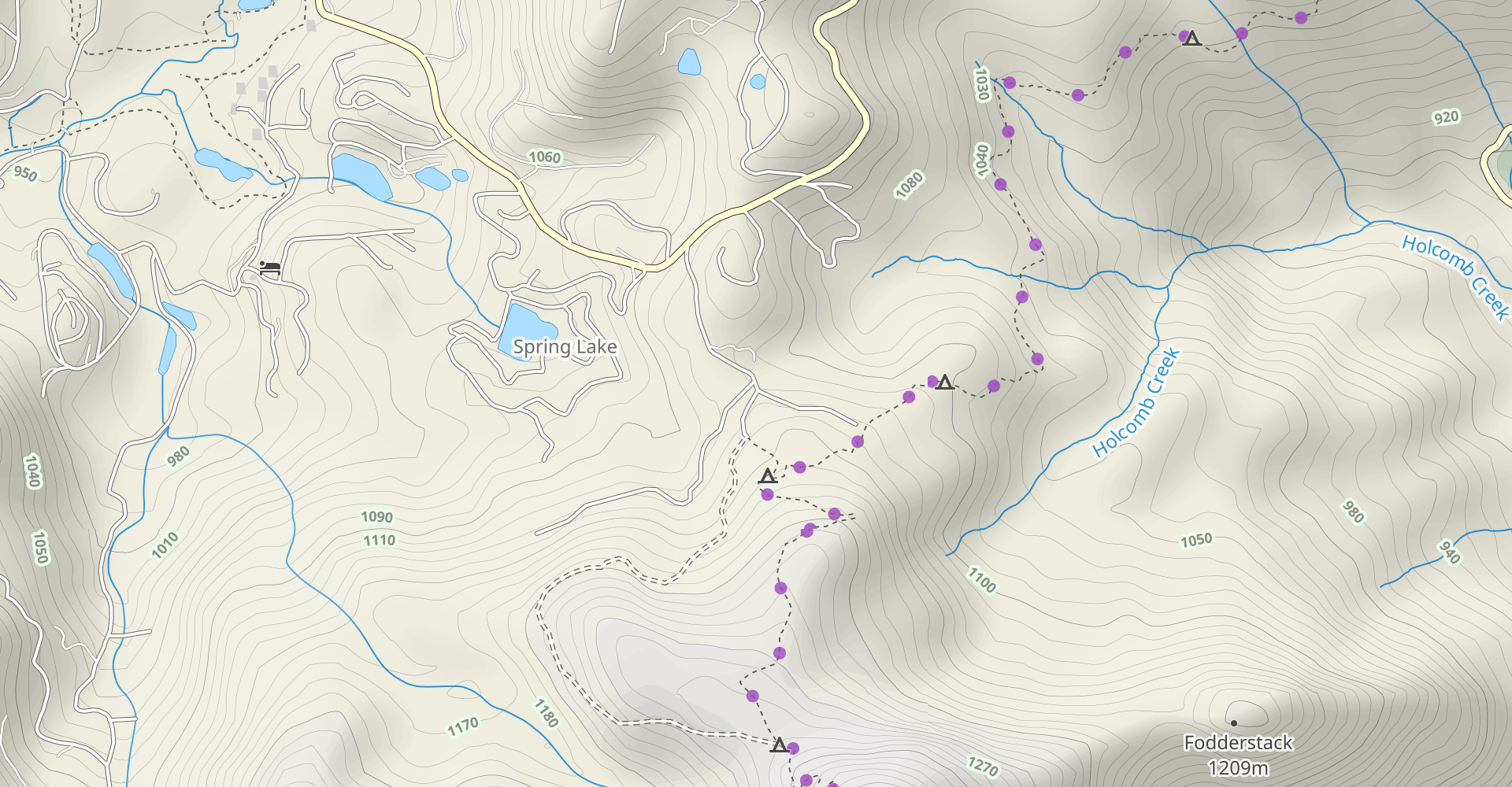 Rabun Bald via Beegum Trail