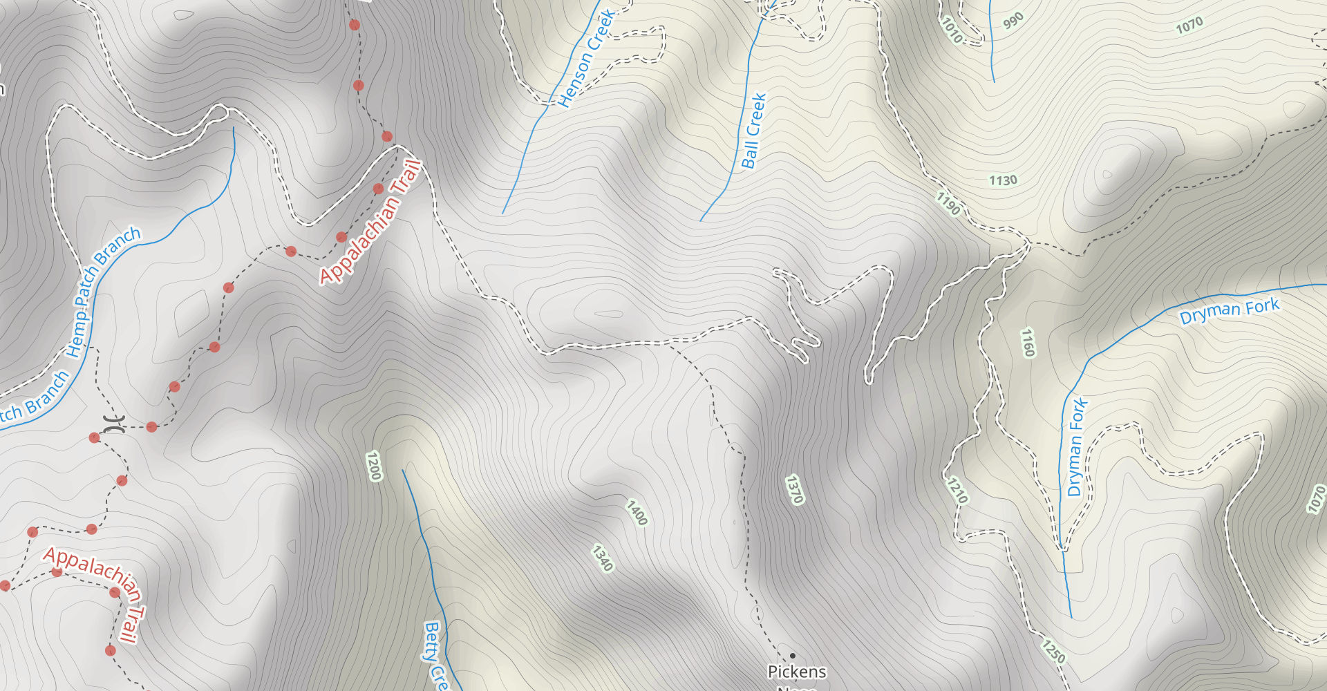 Pickens Nose Trail