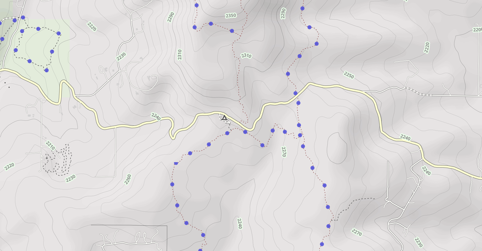 Pokerchip and Bear Scat Loop