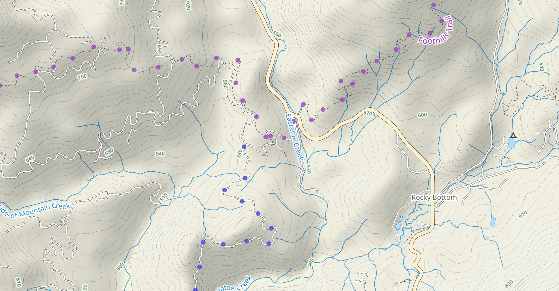 Eastatoe Creek Heritage Preserve Trail