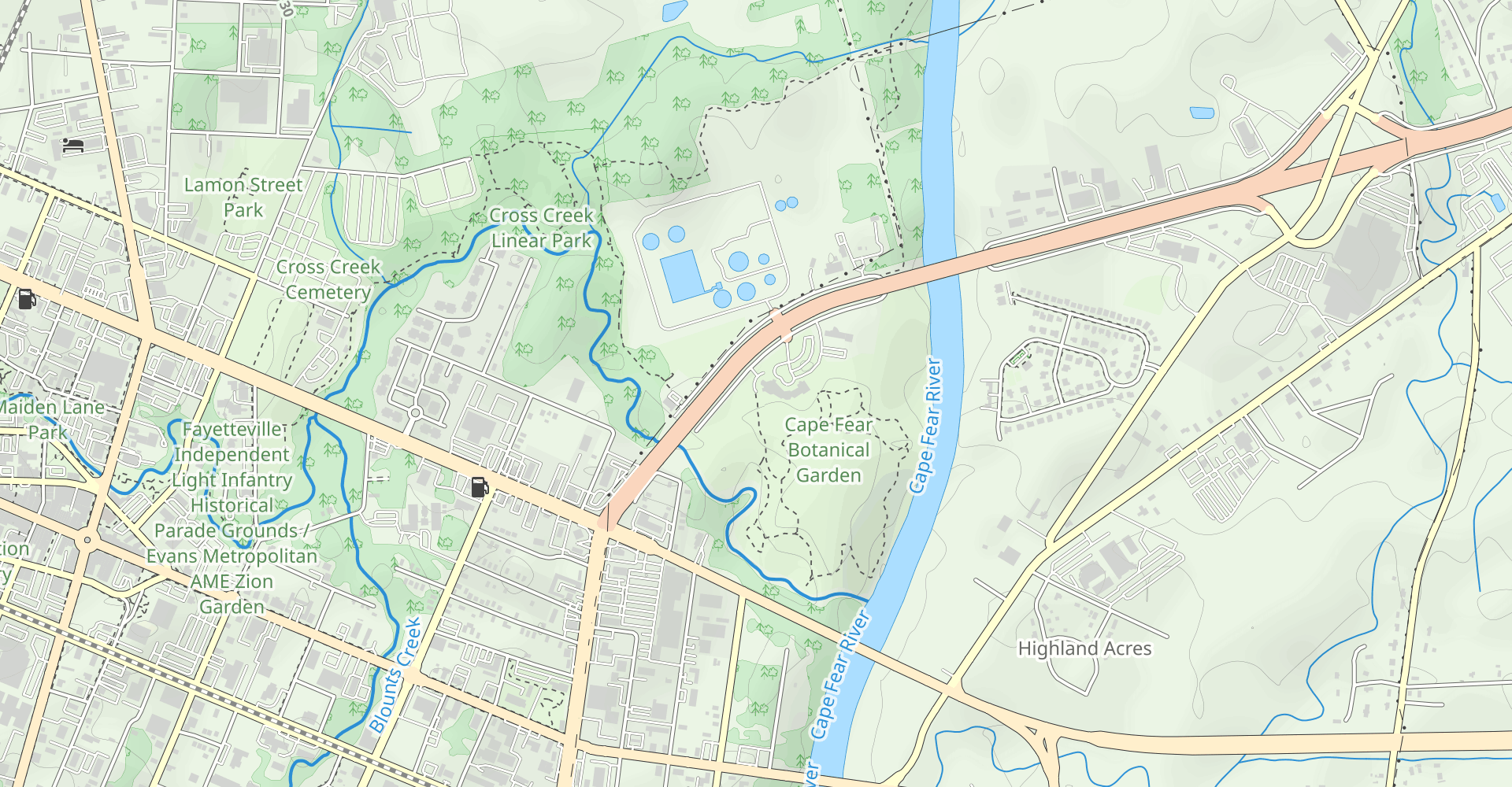 Cape Fear Botanical Garden Trail