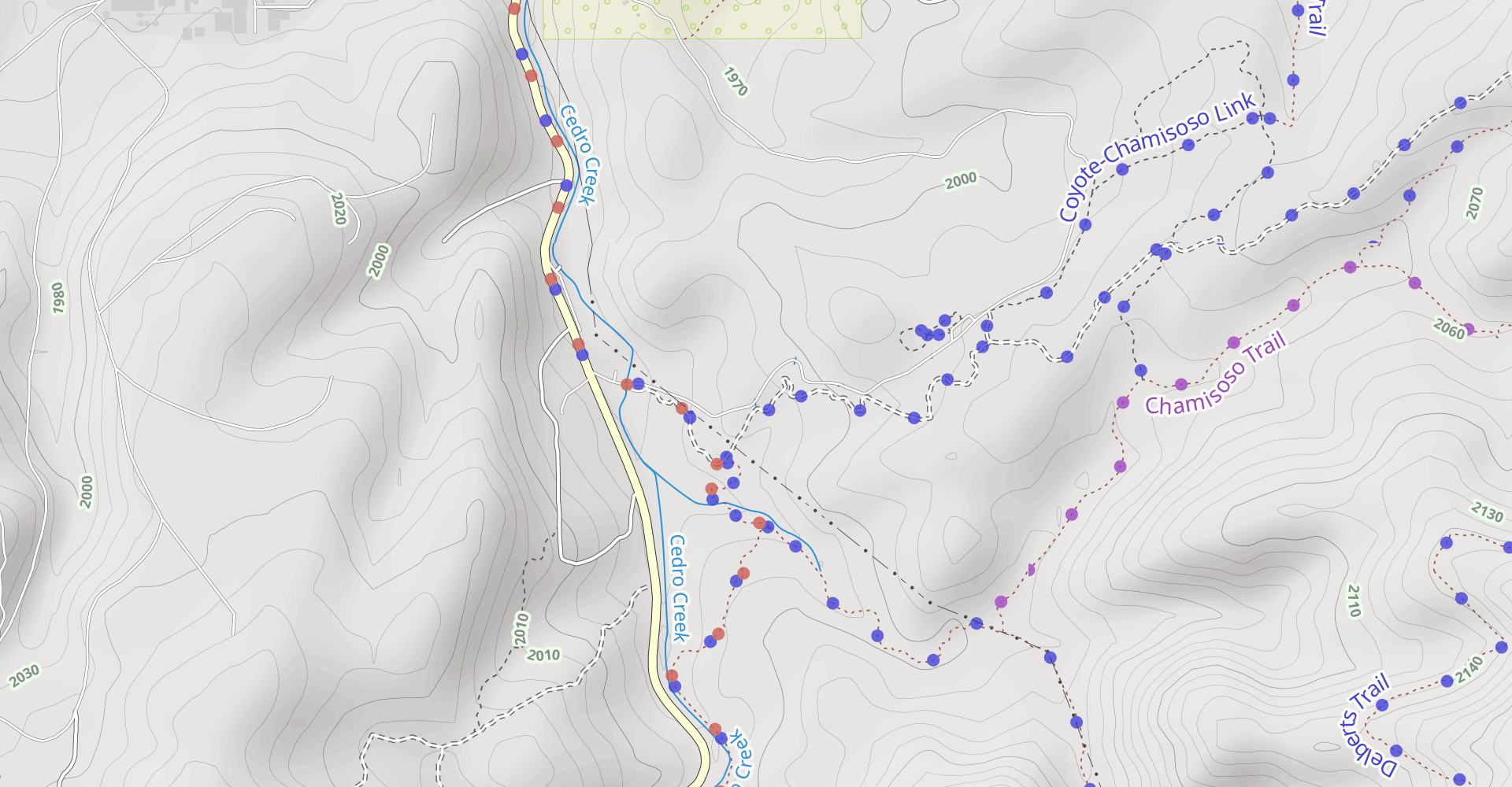 Cedro Peak OHV Trail
