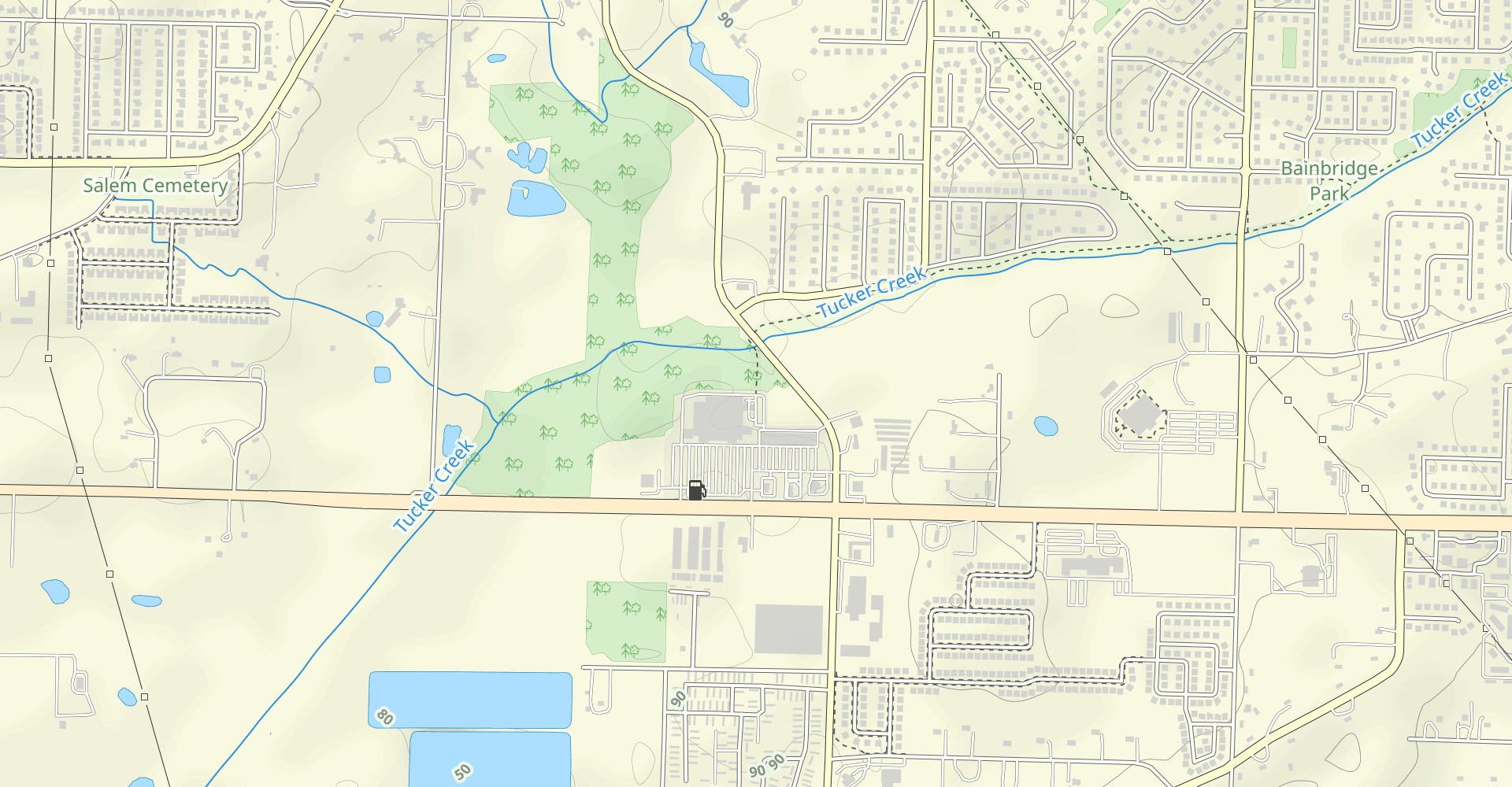 Tucker Creek Walking and Bike Trail