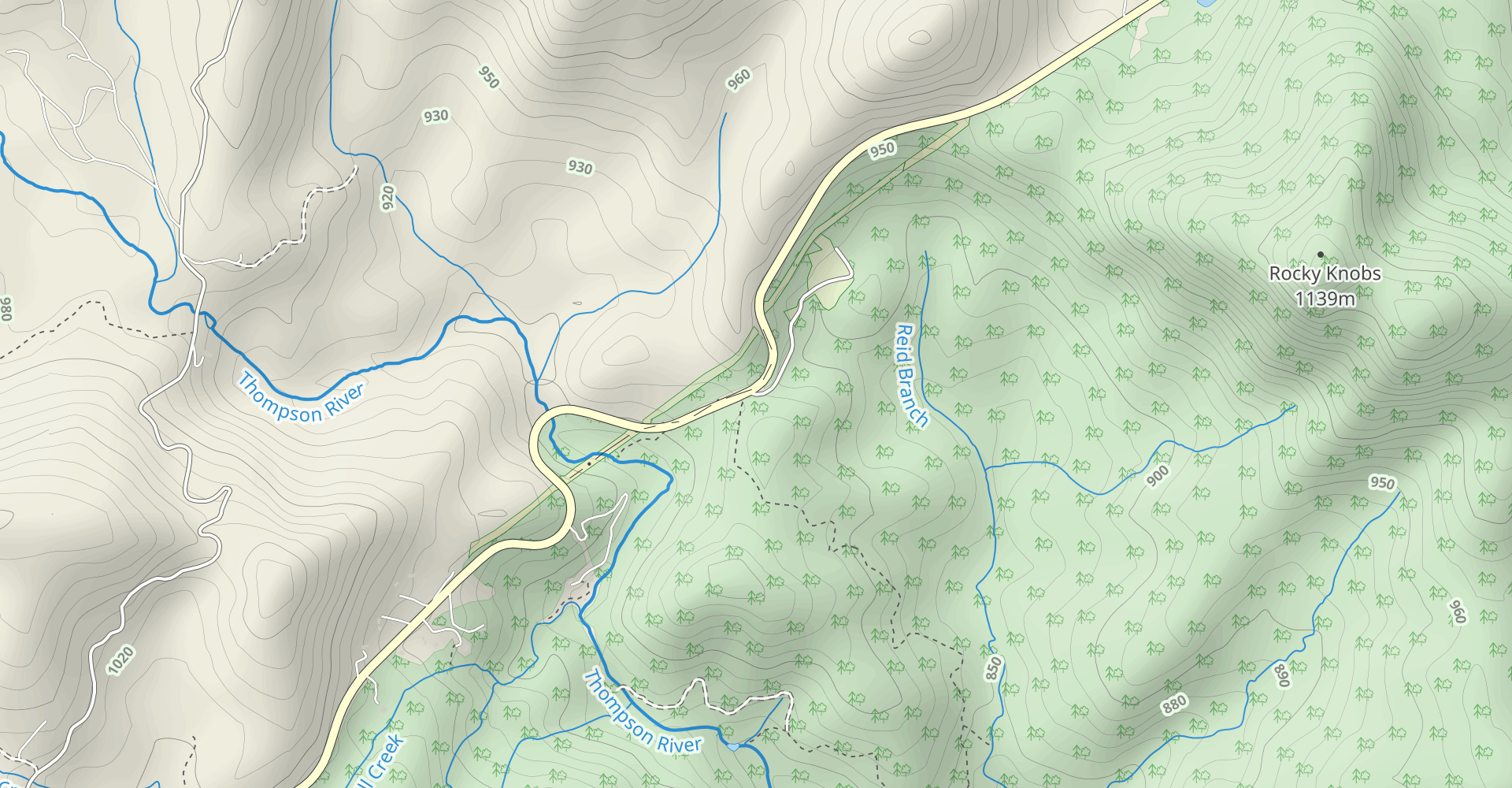 Thompson River Waterfalls