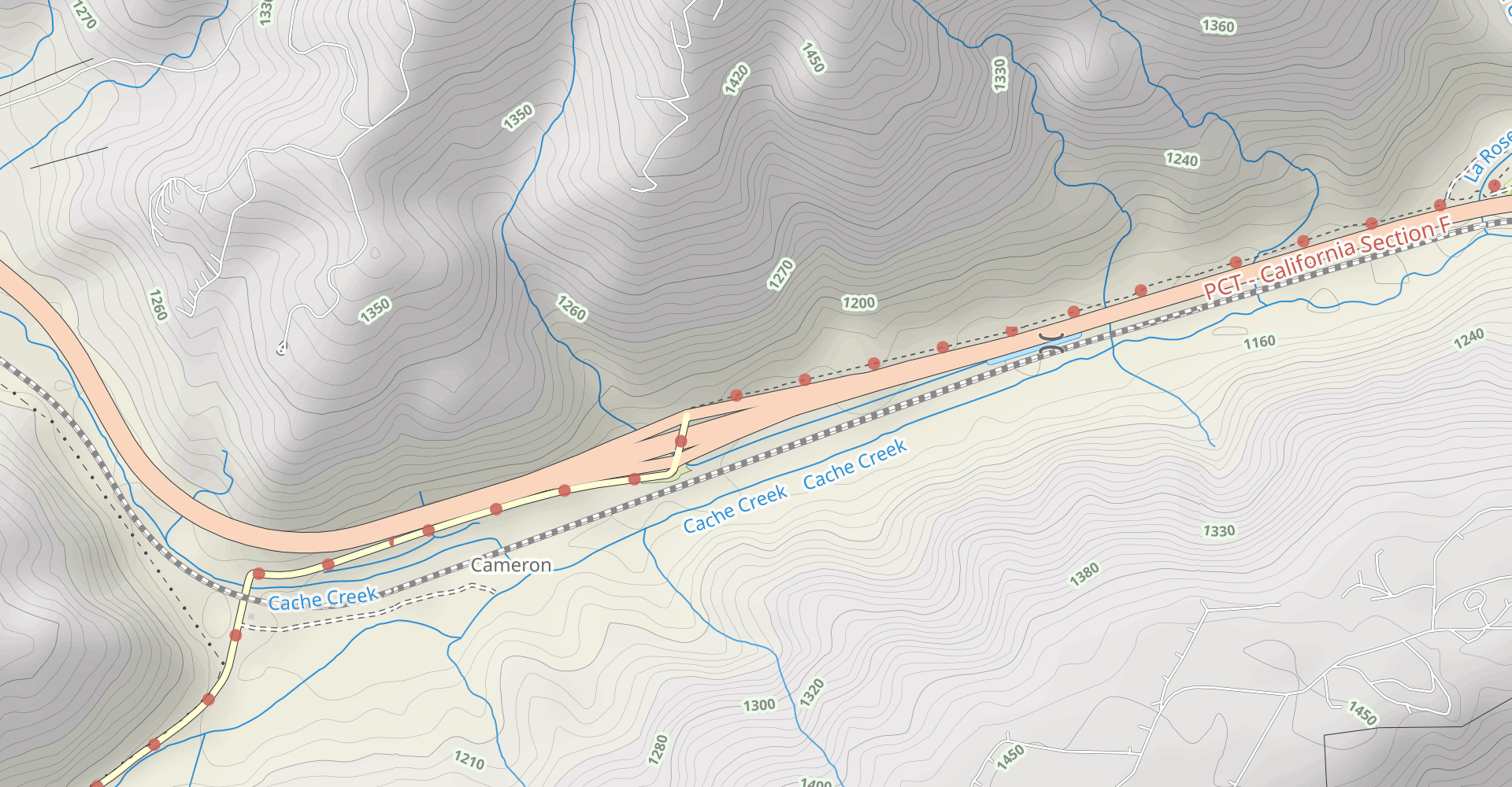 PCT: CA Section F - Tehachapi Pass to Walker Pass