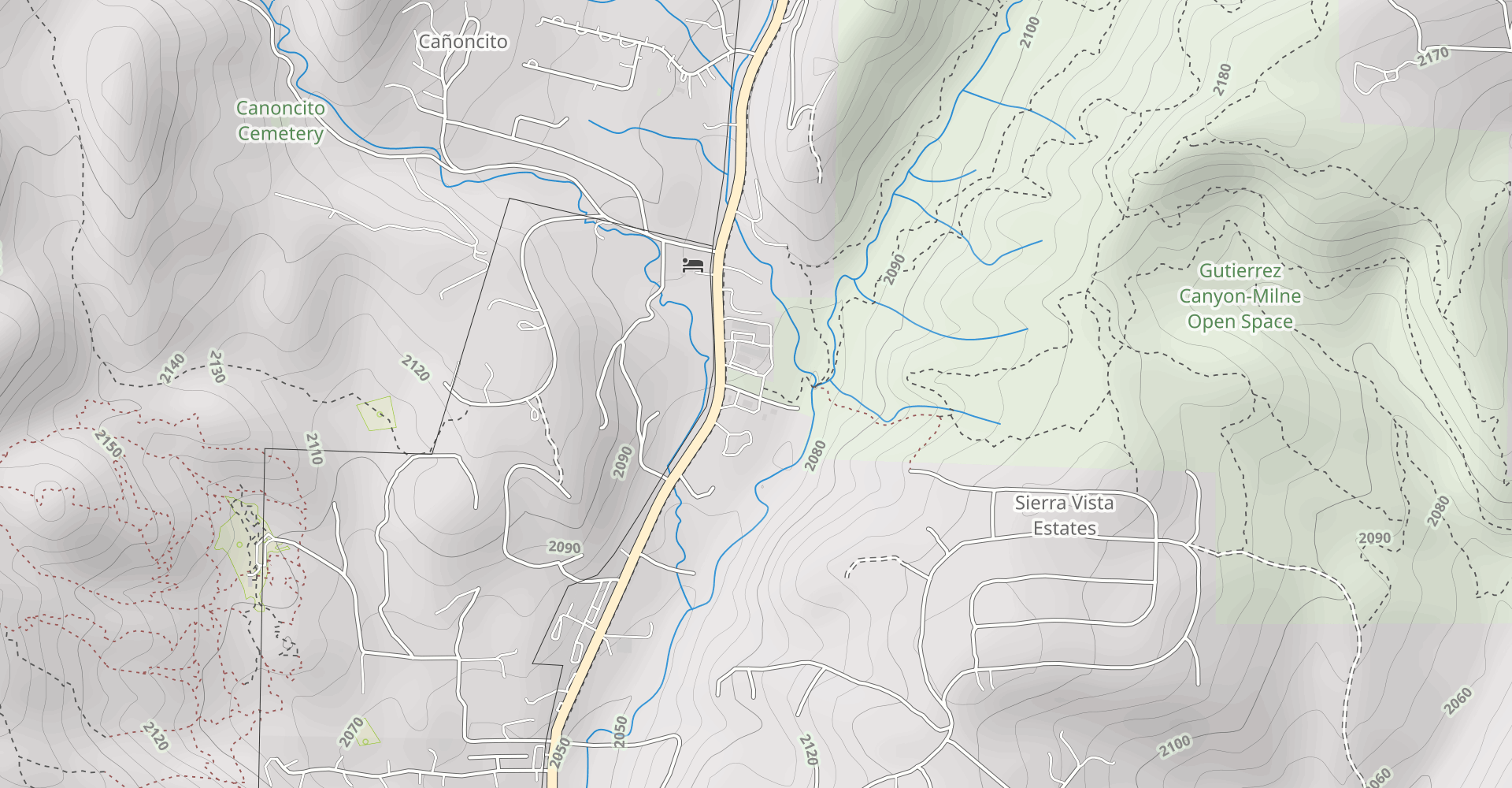 Arroyo San Antonio, Chaparral, Doe Run and Sandia Vista Loop