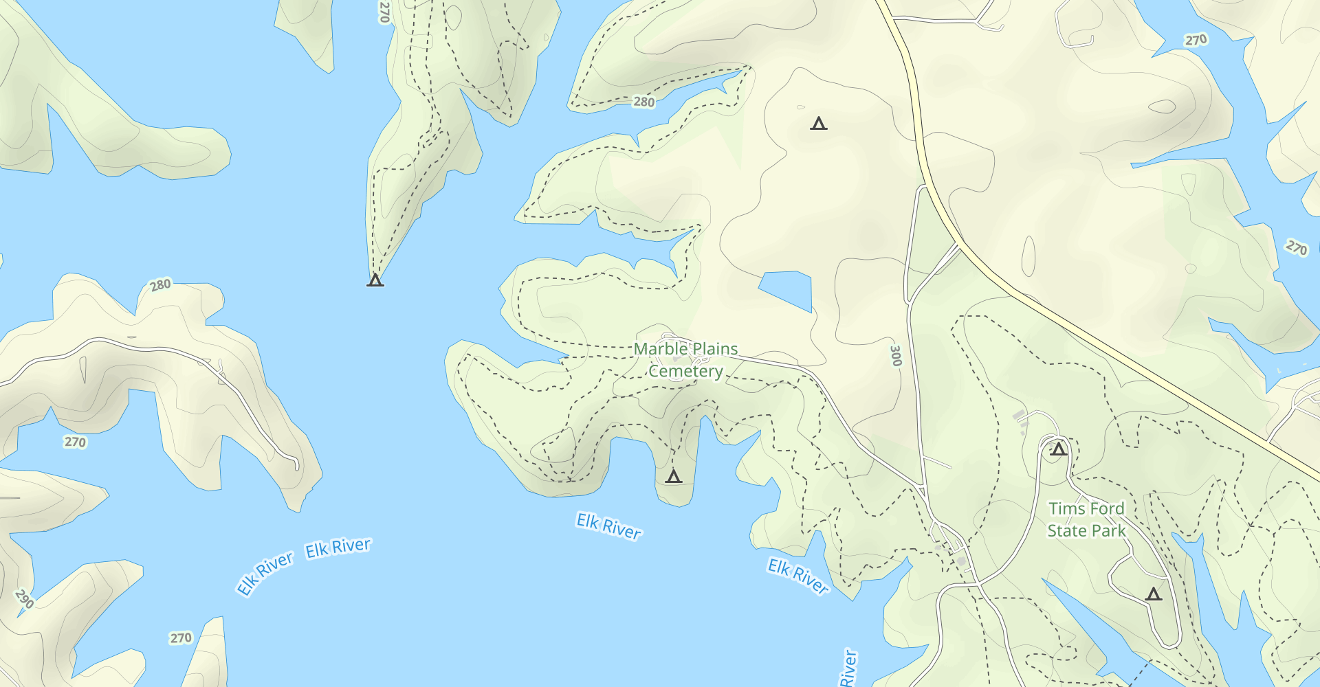 Ray Branch Shoreline Trail