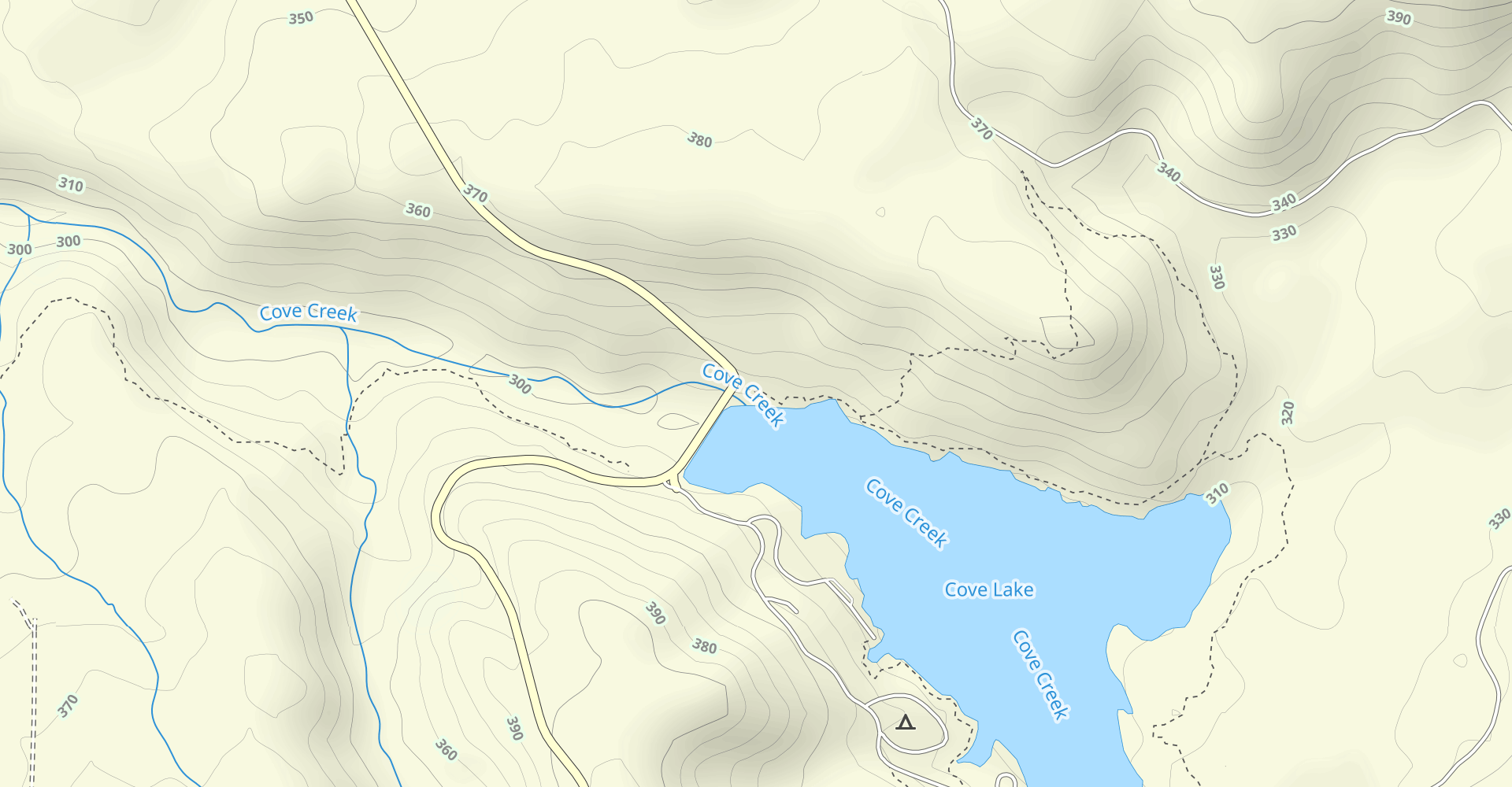Cove Lake East Trail