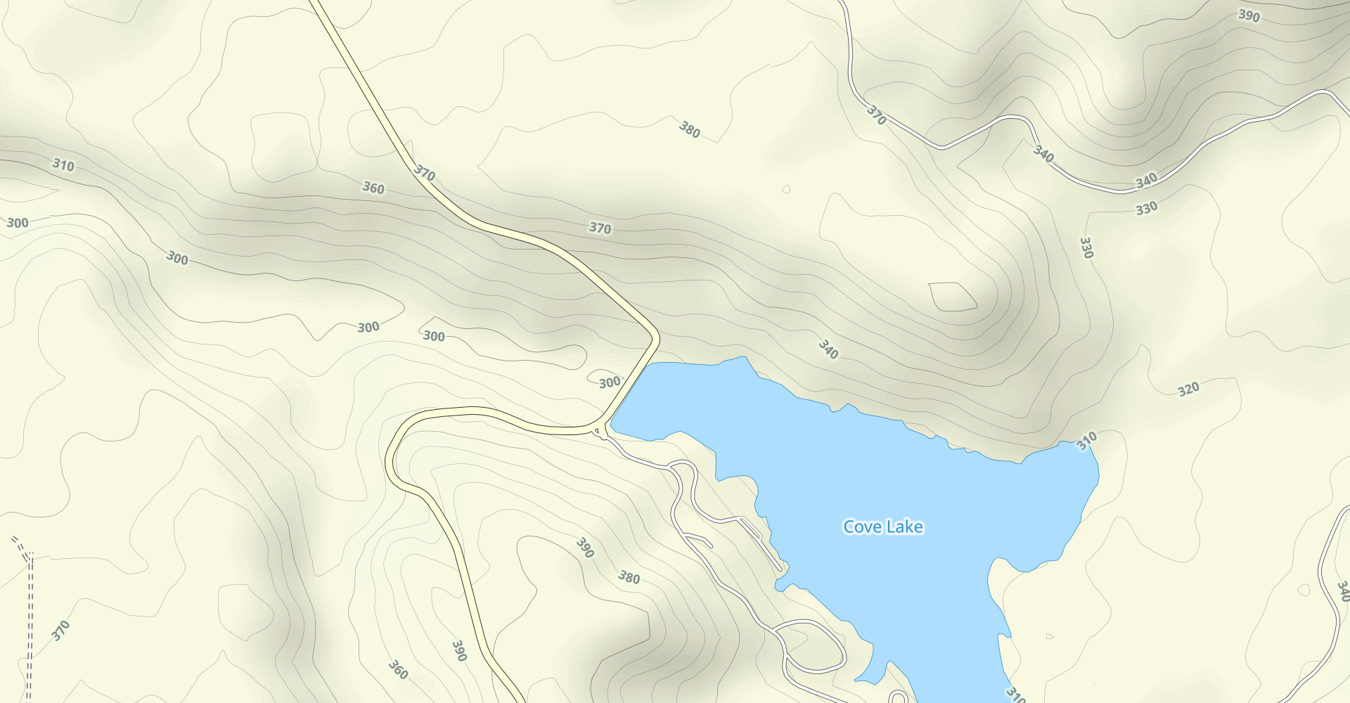 Cove Lake East Trail