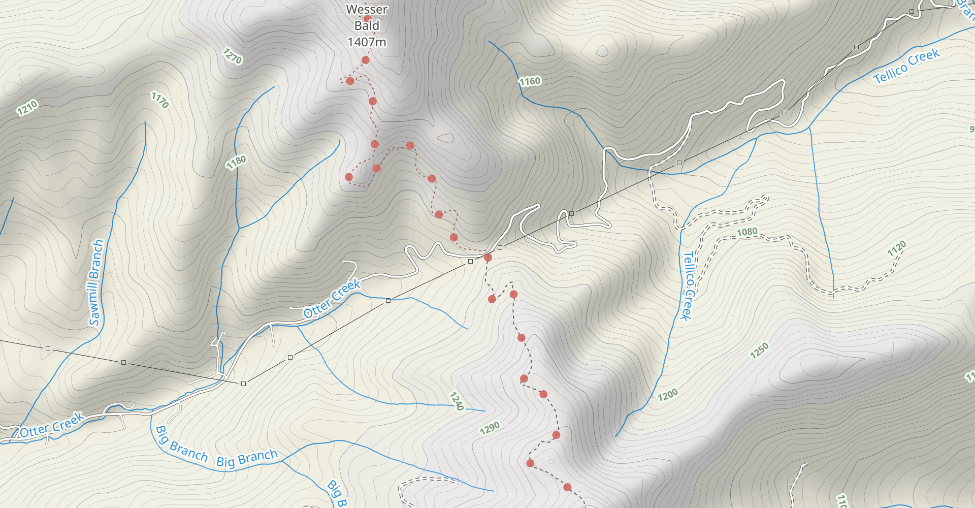 Appalachian Trail: Tellico Bald to Burningtown Bald