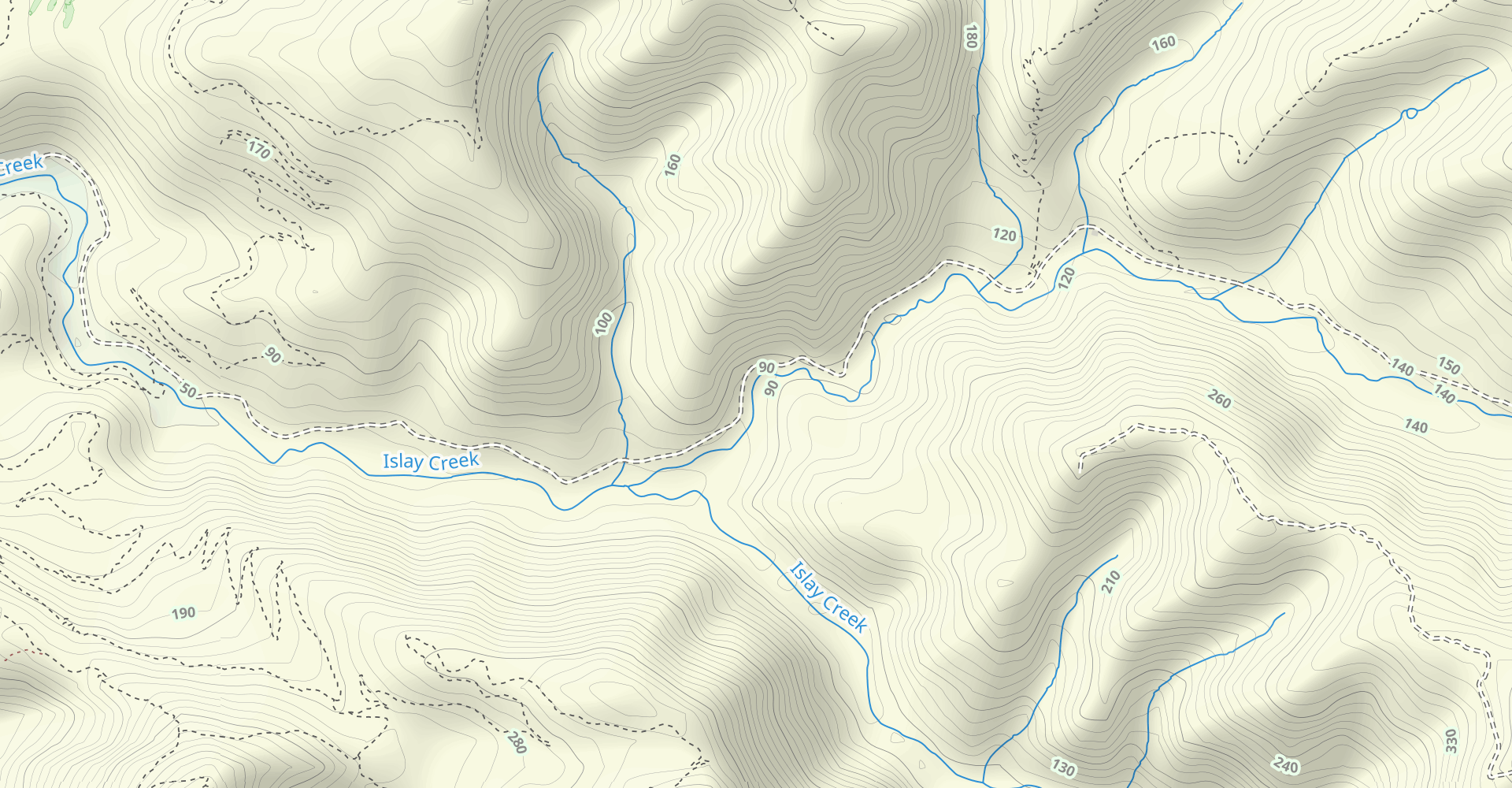 Islay Creek Trail
