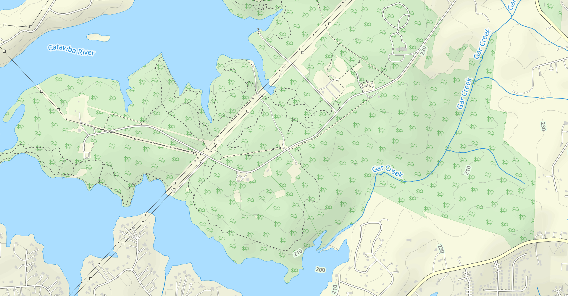 Hill Trail, Cove Trail, Split Rock Trail Loop