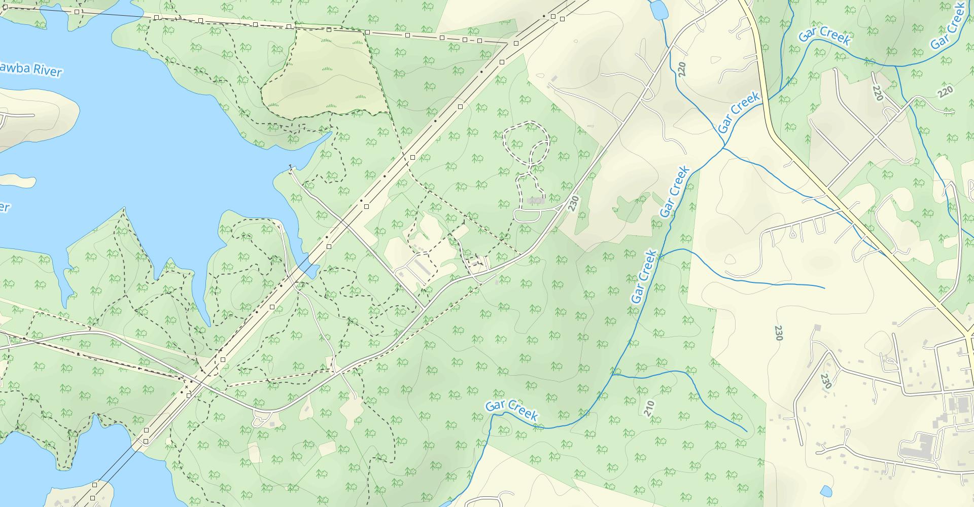 Hill to Cove to Split Rock Loop