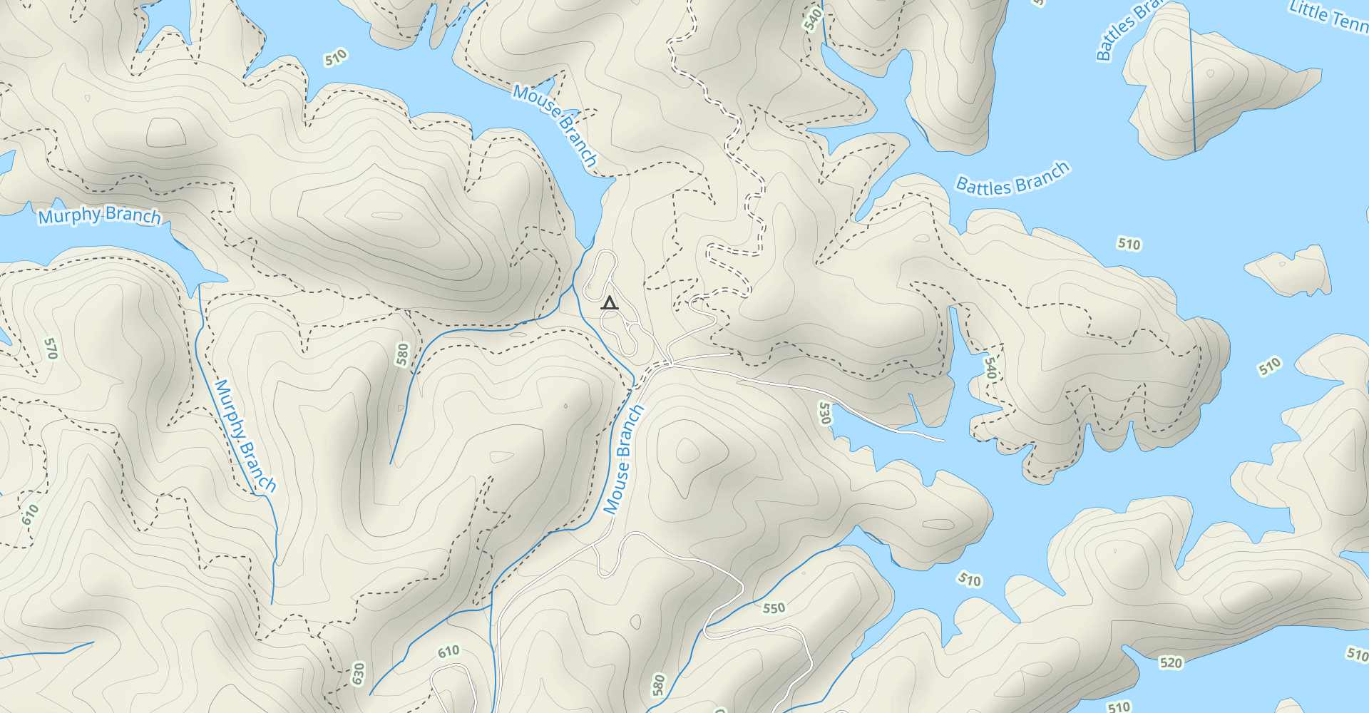 Tsali Mouse Branch Loop Trail with Overlook Loop