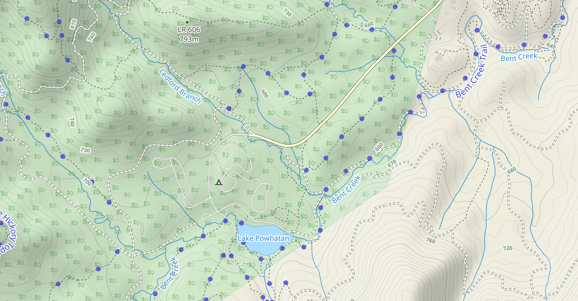 Homestead, Small Creek, Deerfield, Pine Tree and Explorer Loop