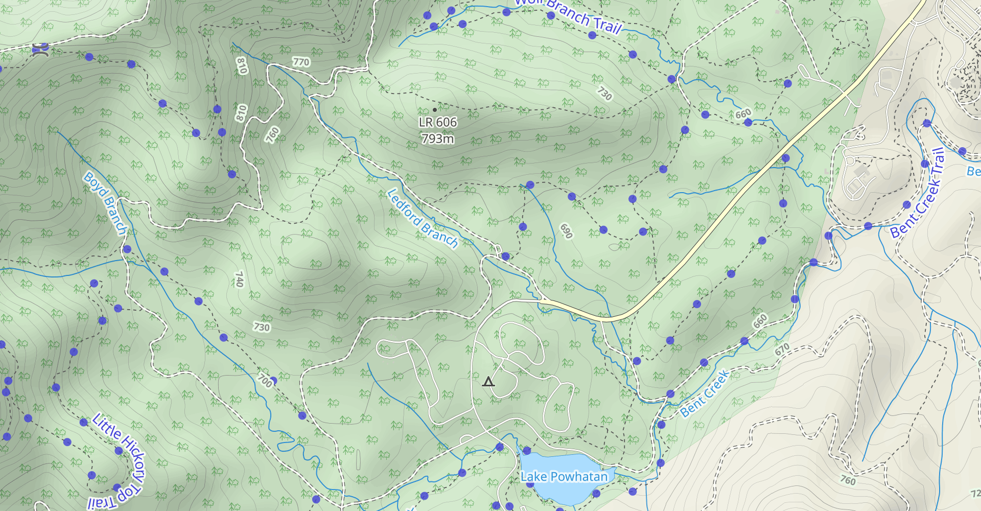Bent Creek Gap OHV Road