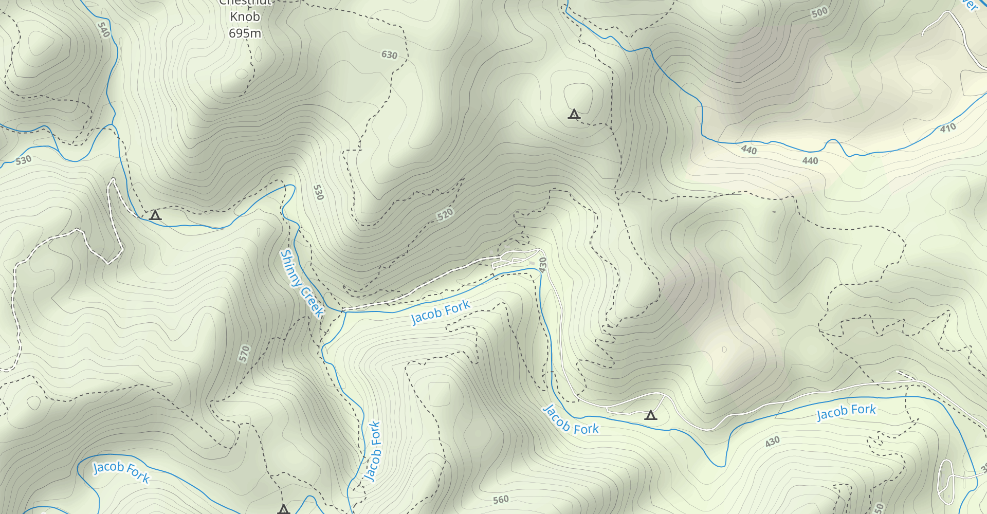 Hemlock Nature, Upper Falls, and High Shoals Falls Loop