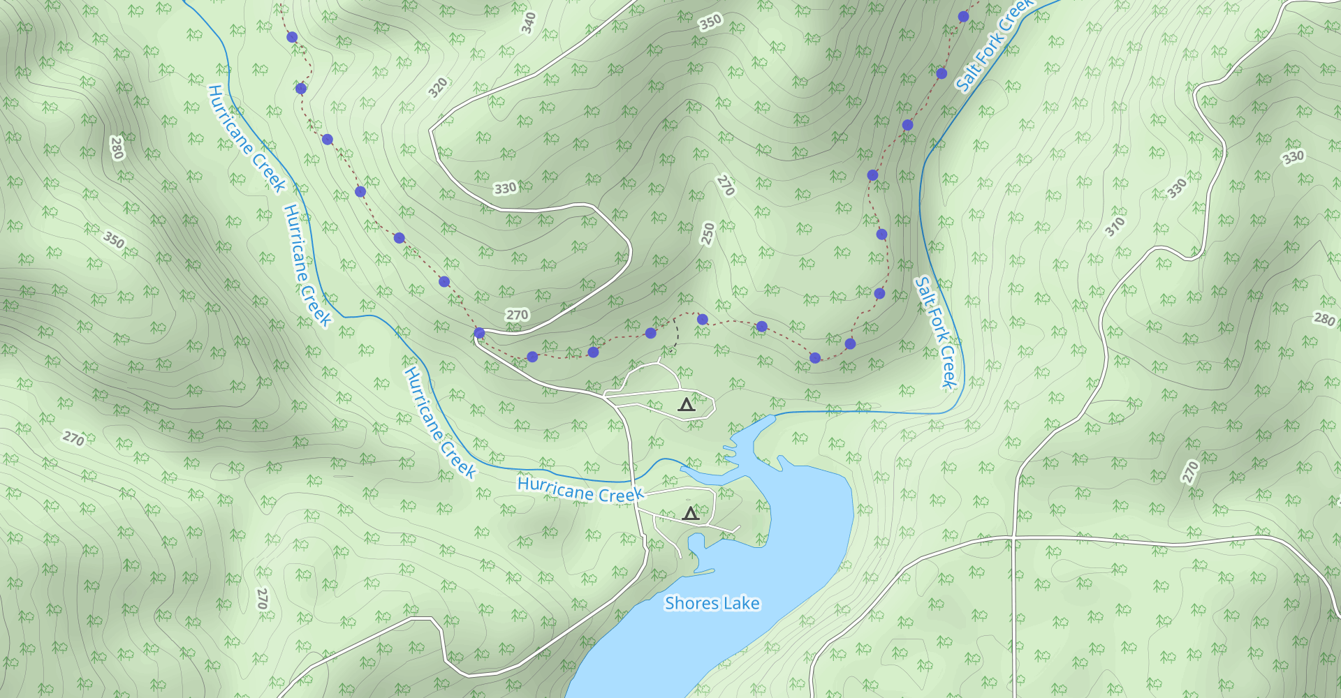 Shores Lake Loop