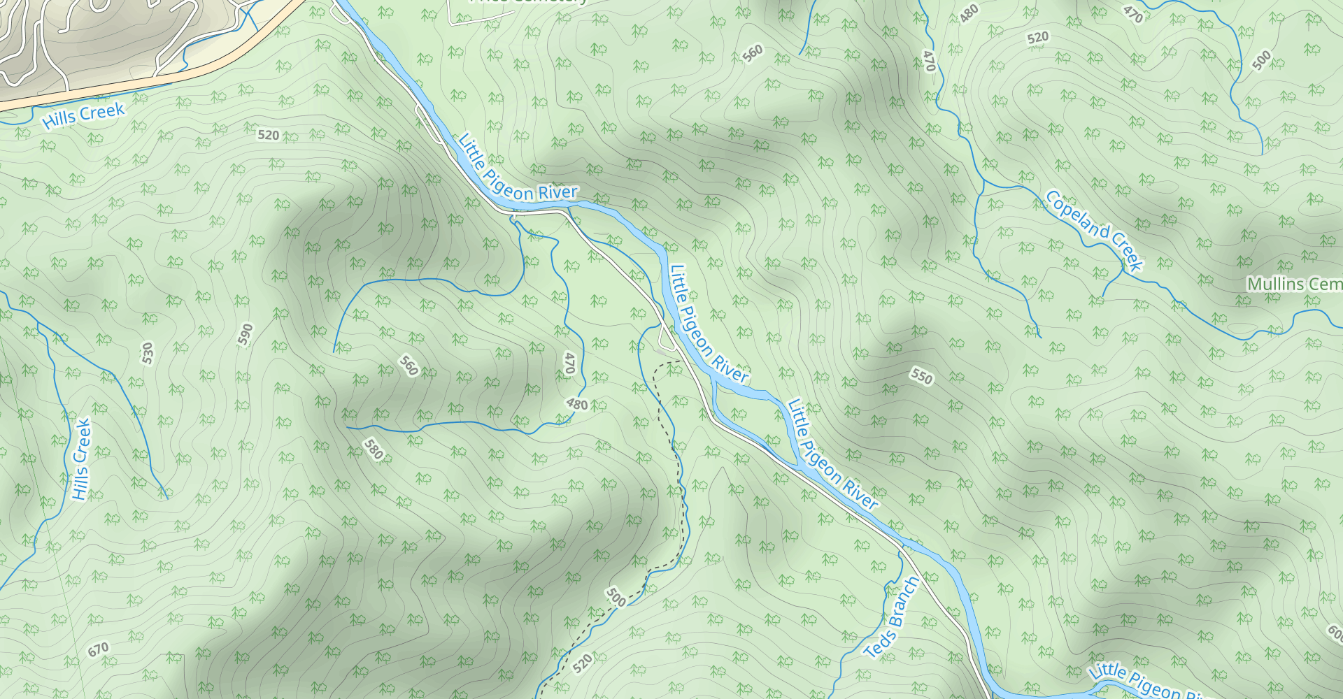 Injun Creek Trail