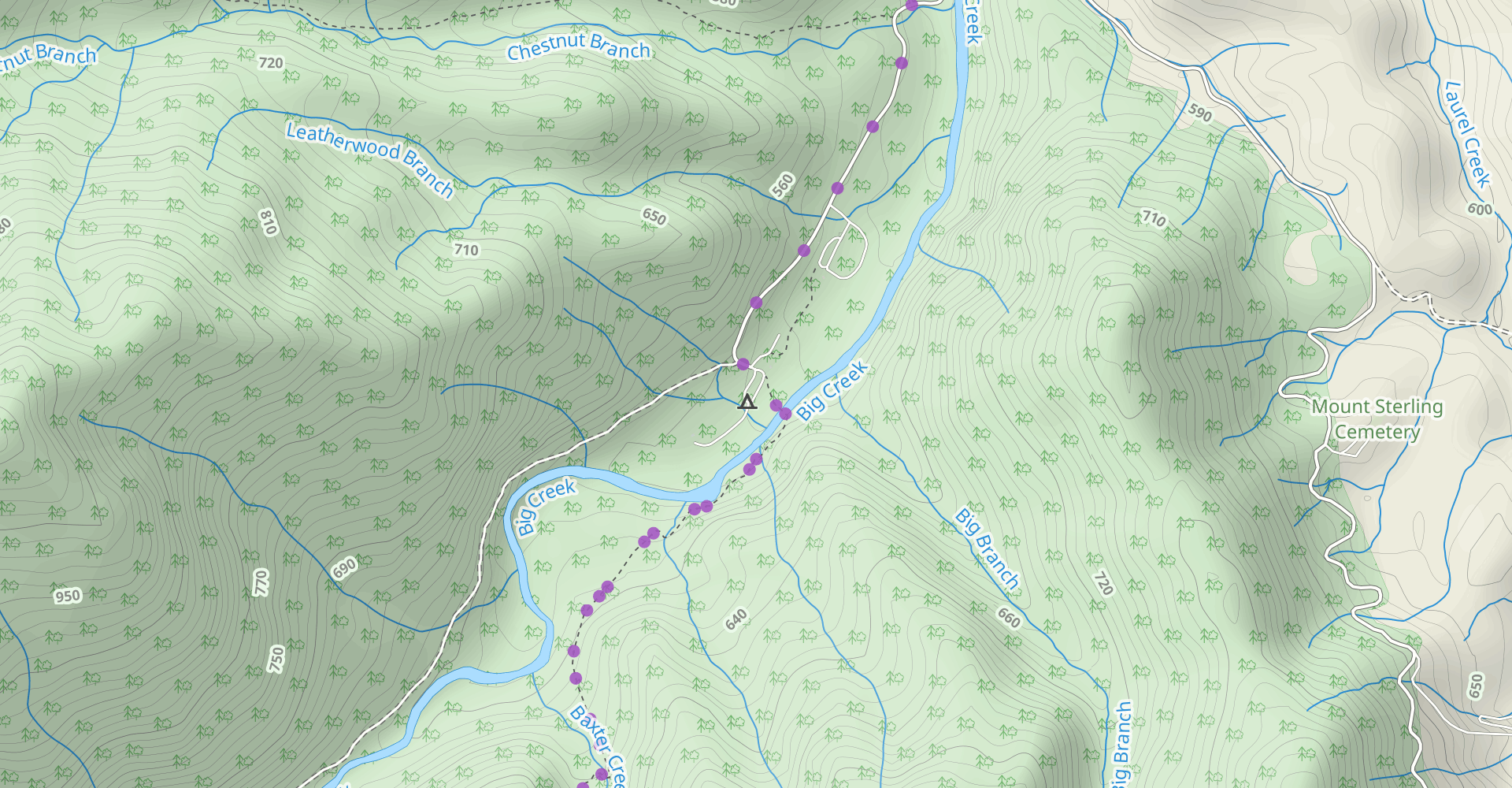 Baxter Creek Trail