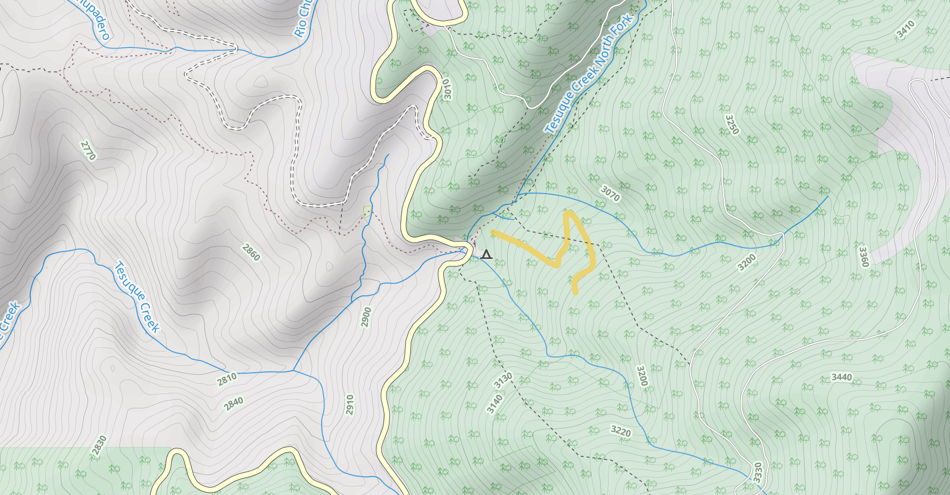 Tesuque Creek North Fork Trail