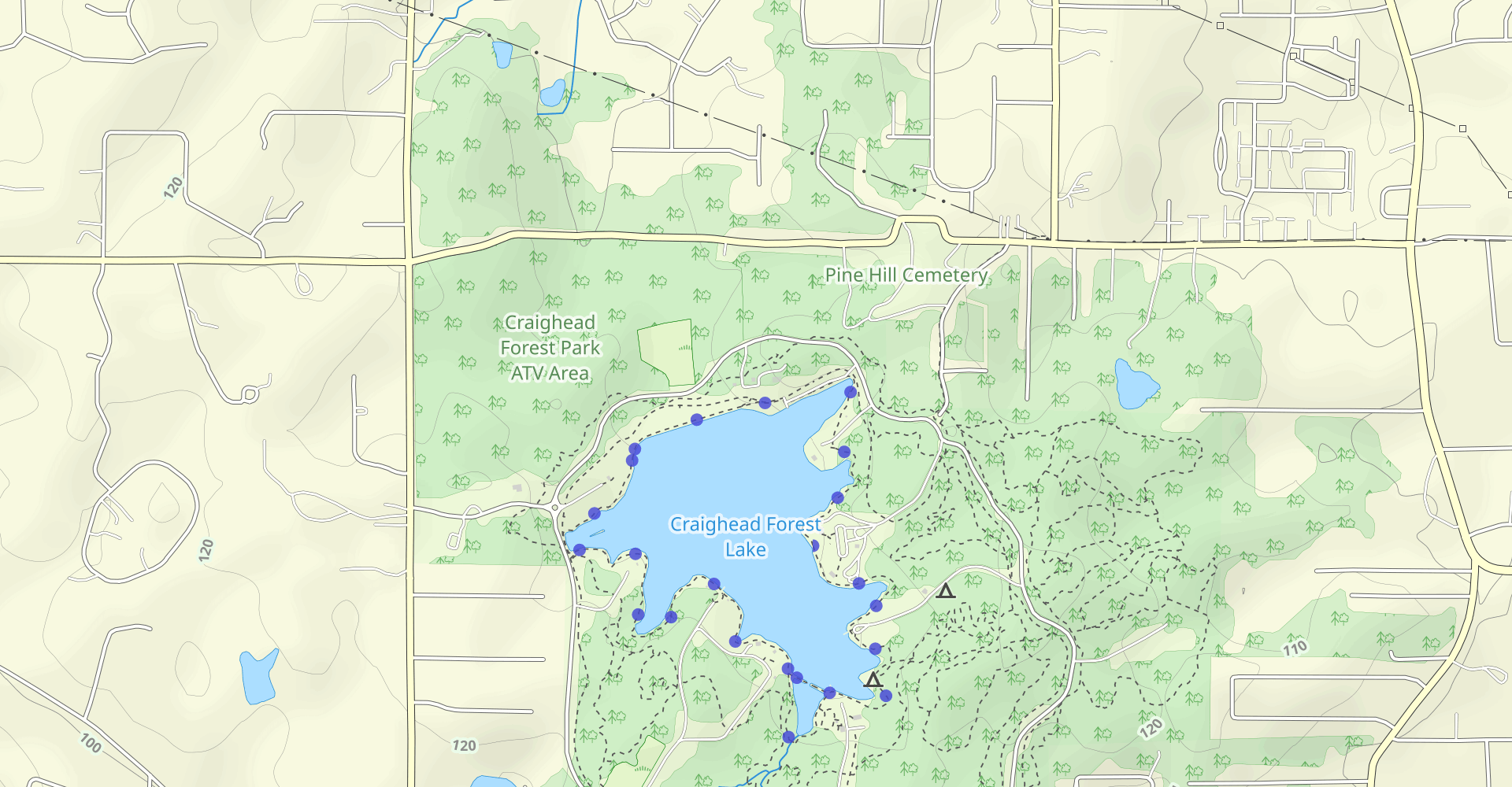 Craighead Lake Loop