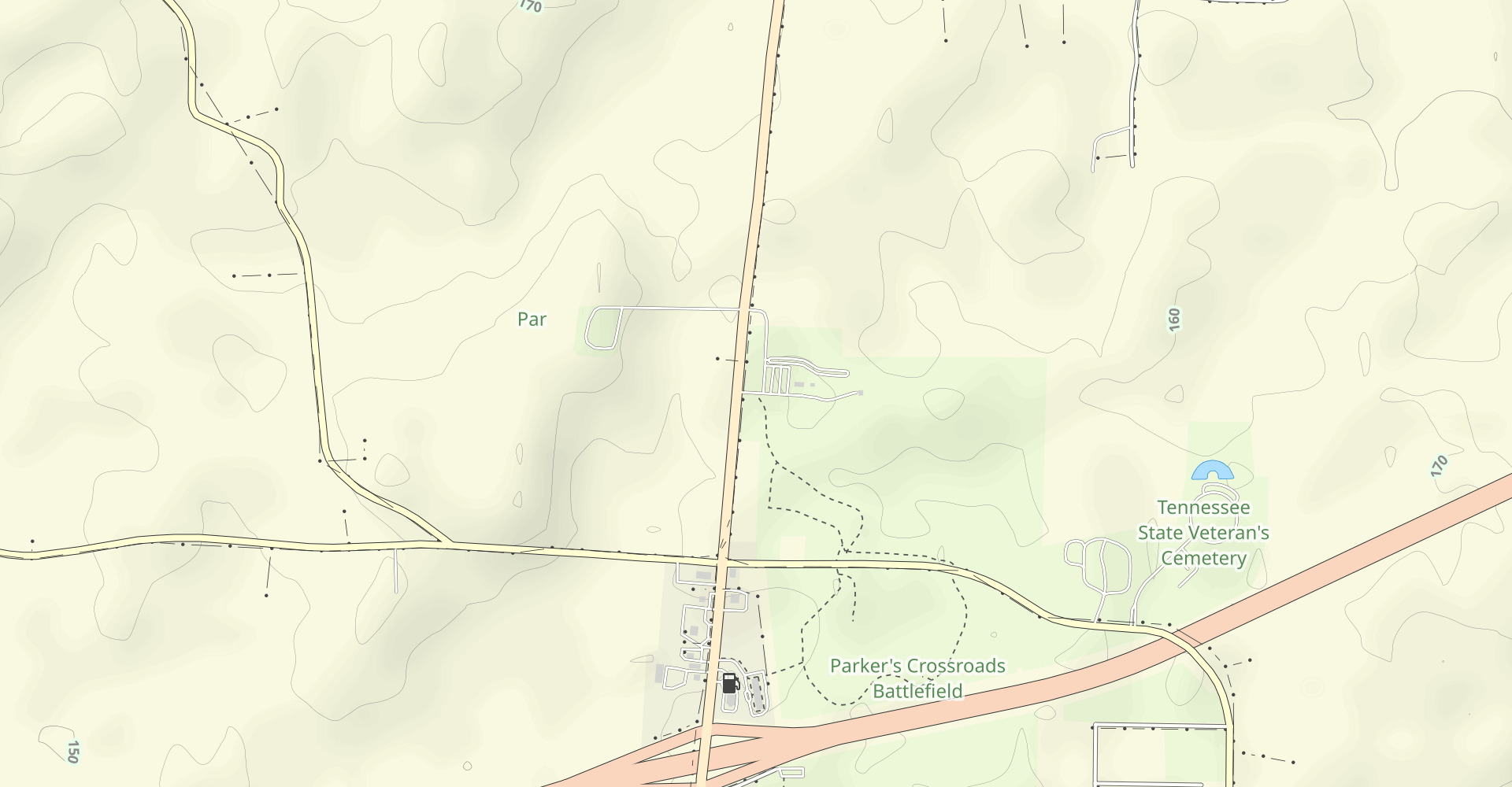 Parker's Crossroads Loop Trail