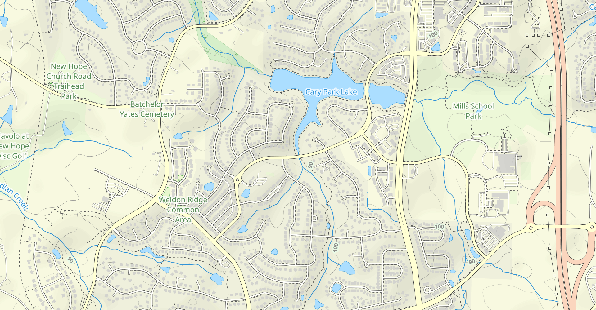 Cary Park Lake Greenway