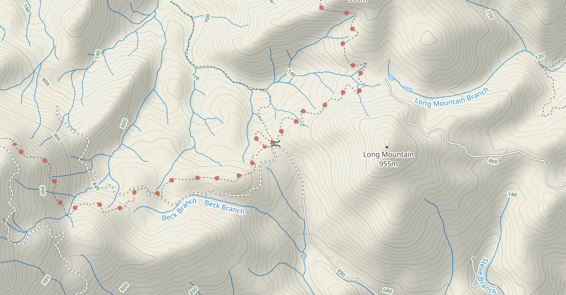 Appalachian Trail: Garenflo Gap to Hot Springs