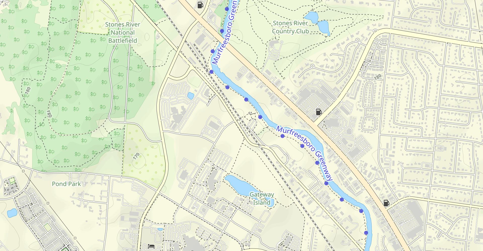 College Street Pond Loop