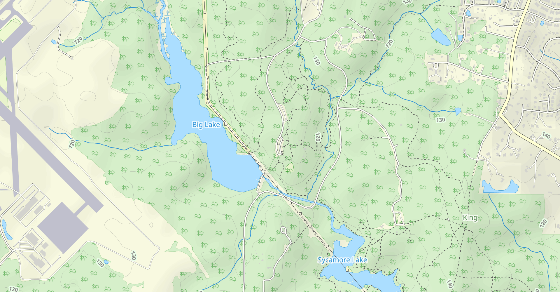Big Lake Upper Dam Loop