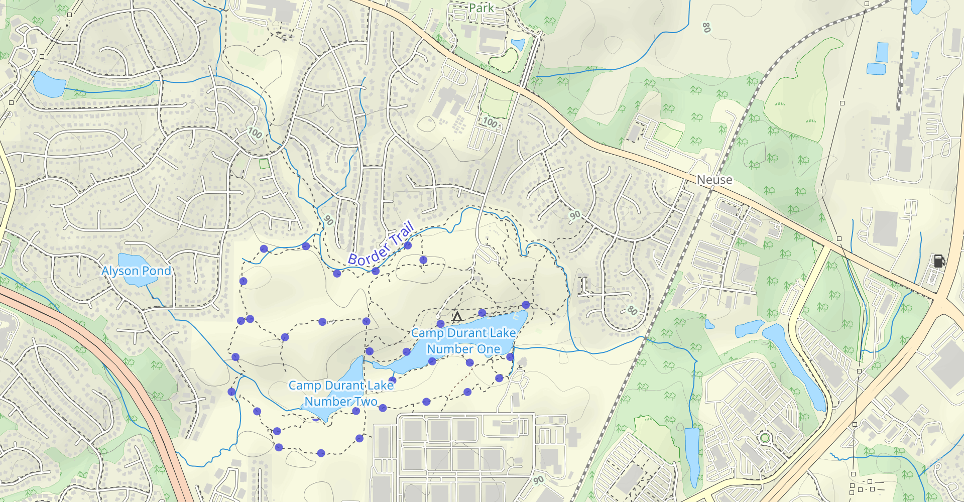Simms Branch Trail