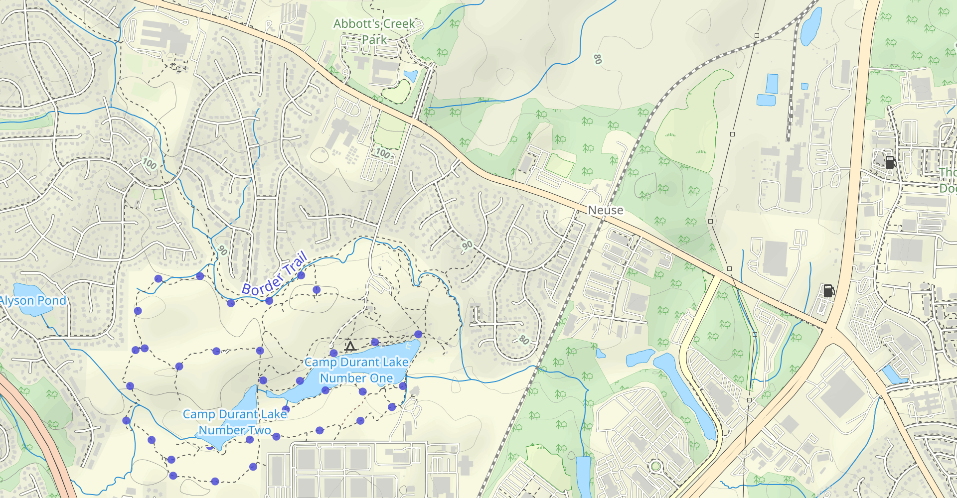 Raleigh Greenway Trail