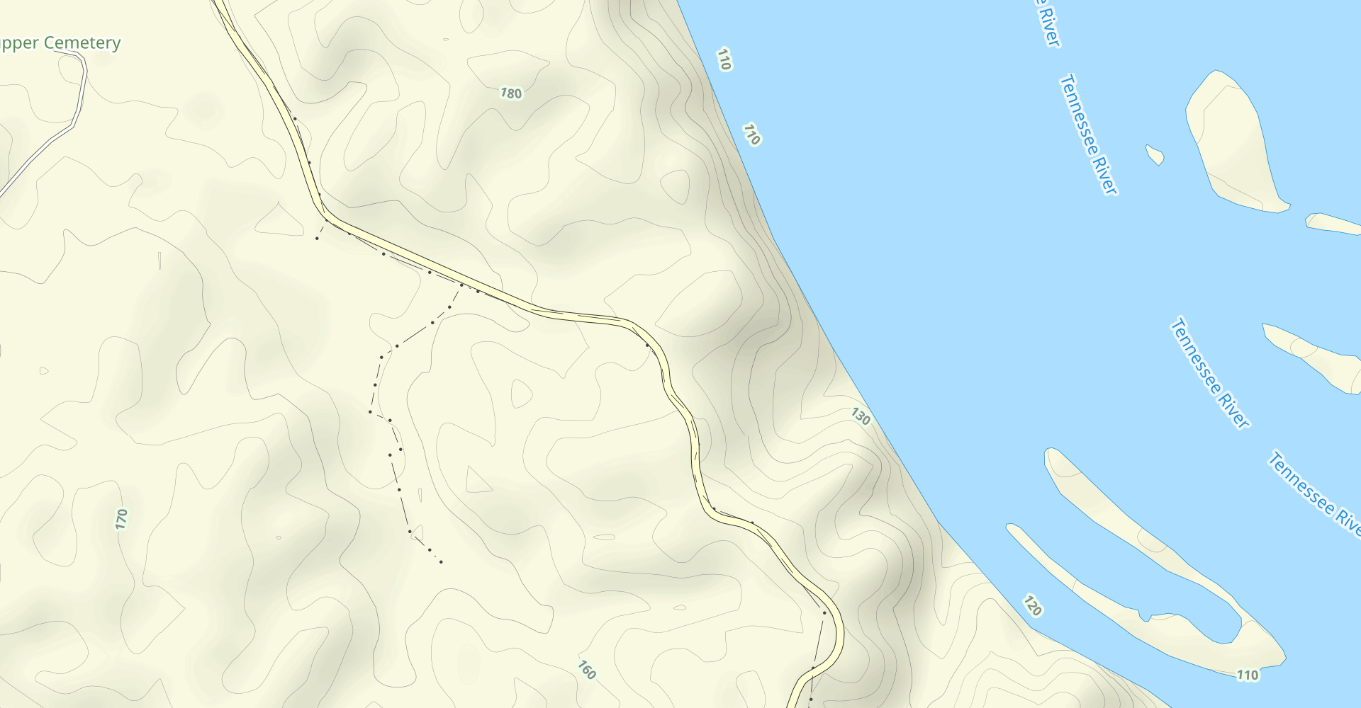 Duck River Bottoms Overlook Trail