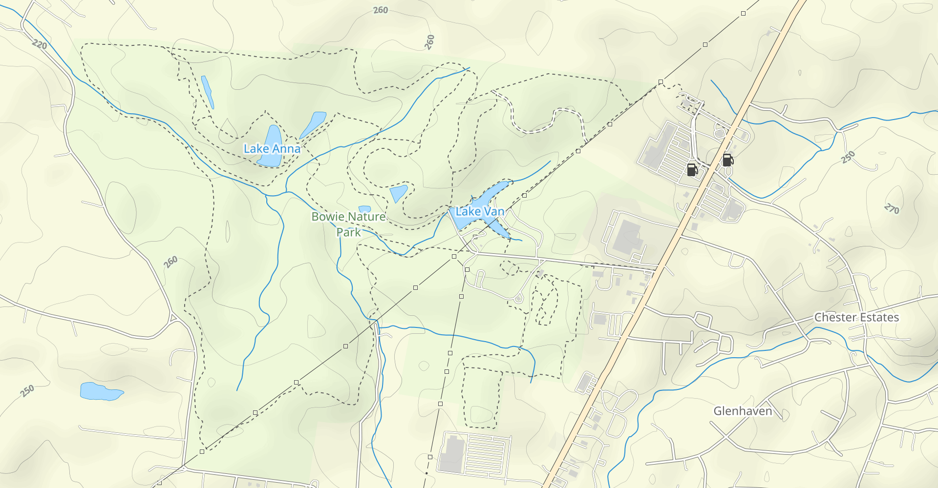 Lakes of Bowie Loop Trail