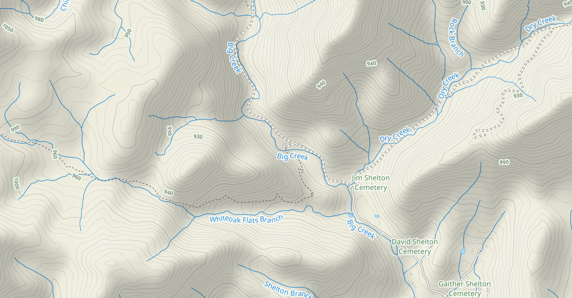 Jerry Miller Trail to Baxter Cliff